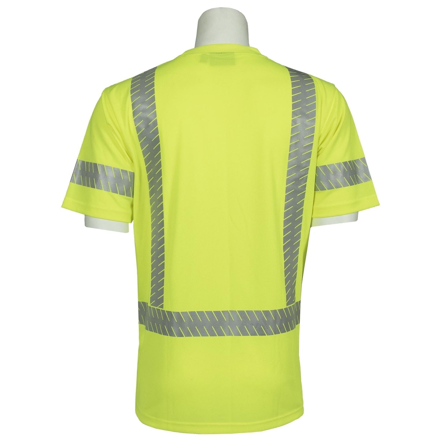 Yellow/Lime Safety Shirt - ERB - Reflective Tape