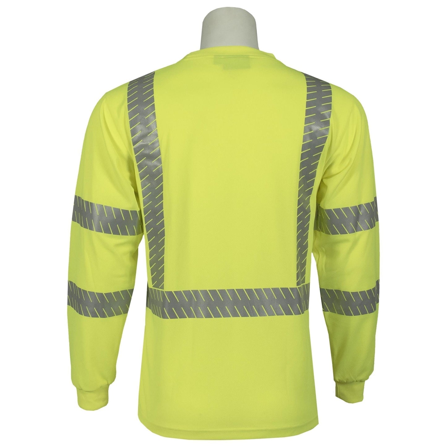 Yellow/Lime Safety Shirt - ERB - Moisture Wicking