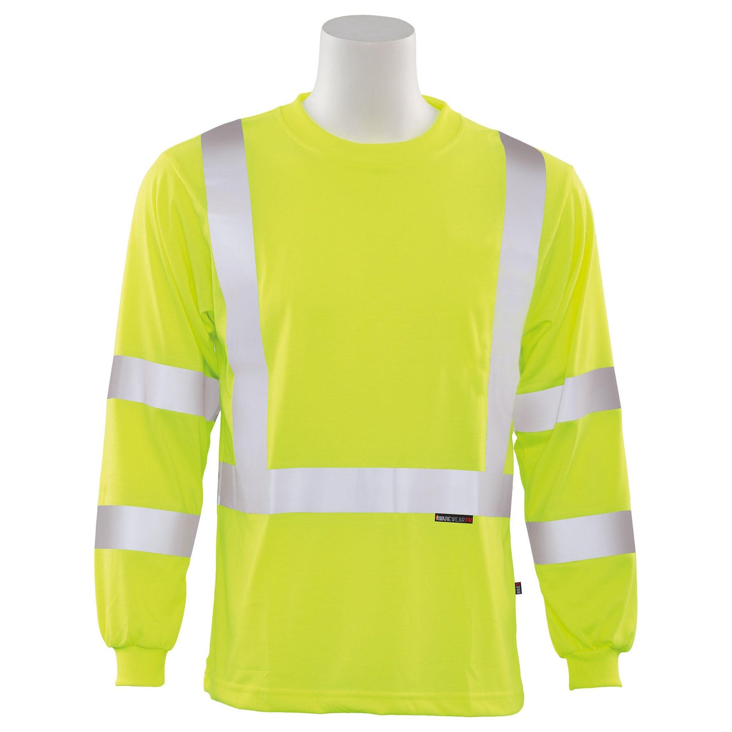 Yellow/Lime Safety Shirt - ERB - Flame Resistant Fabric