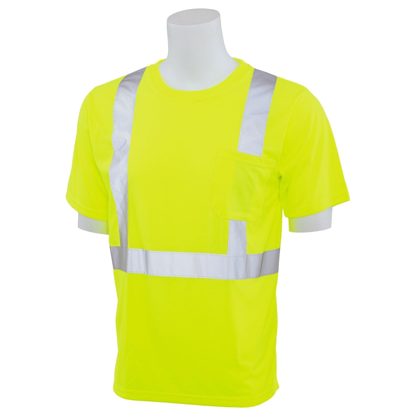 Yellow/Lime Safety Shirts - ERB - Reflective Trim