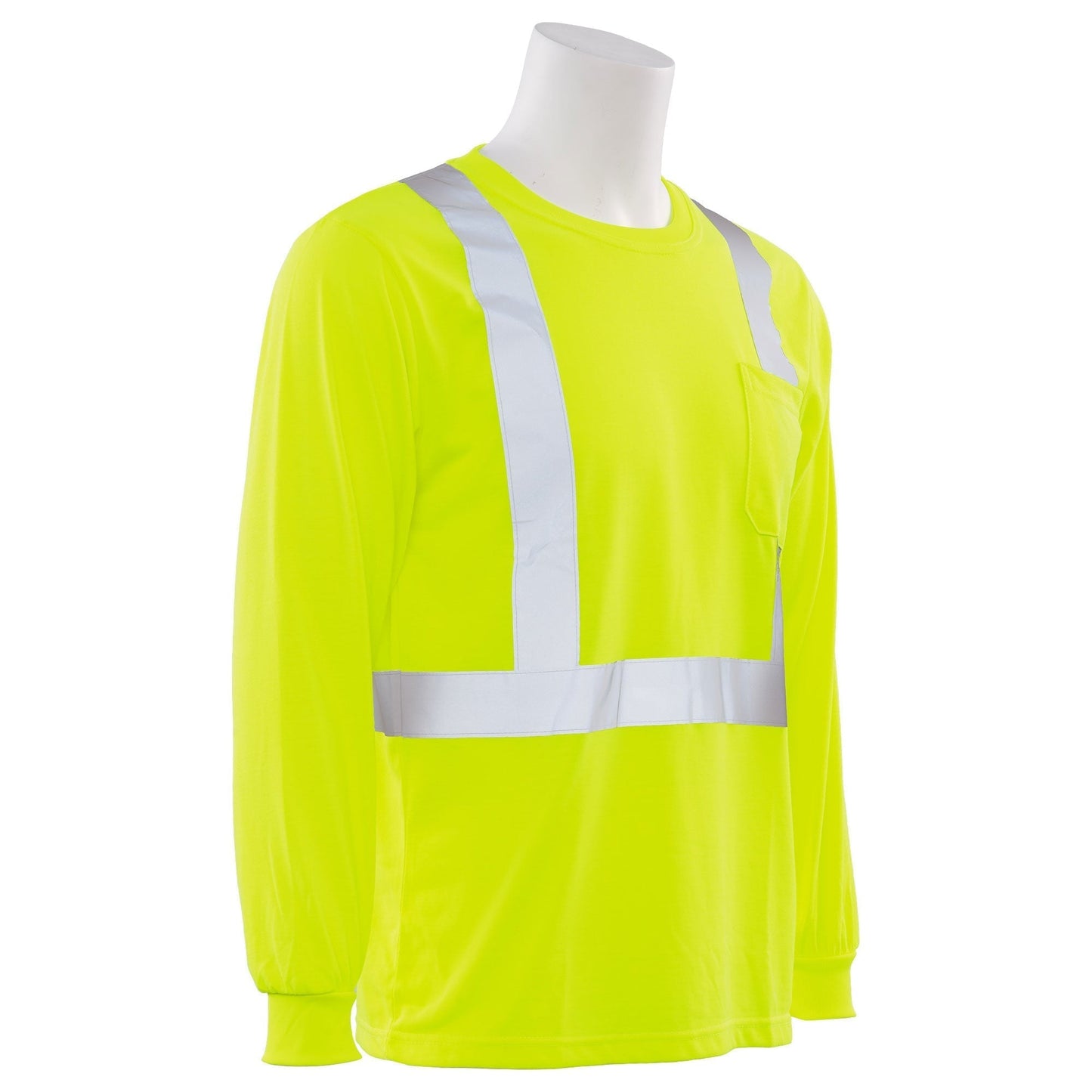 Yellow/Lime Safety Shirts - ERB - Reflective Trimming