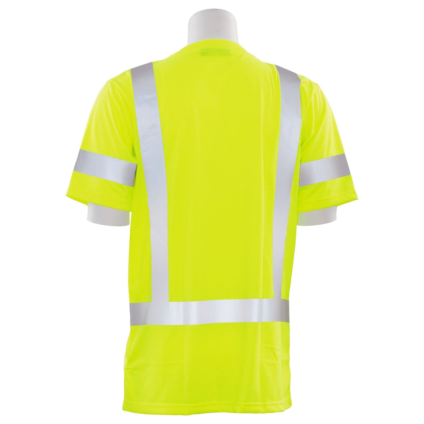 Yellow/Lime Safety Shirt - ERB - Reflective Trim