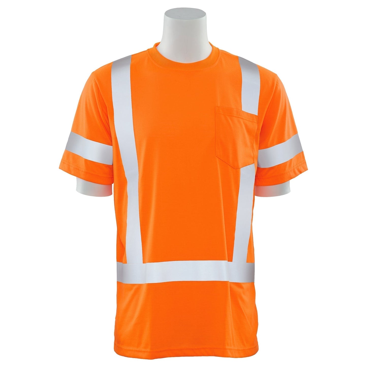 Yellow/Lime Safety Shirt - ERB - Reflective Trim