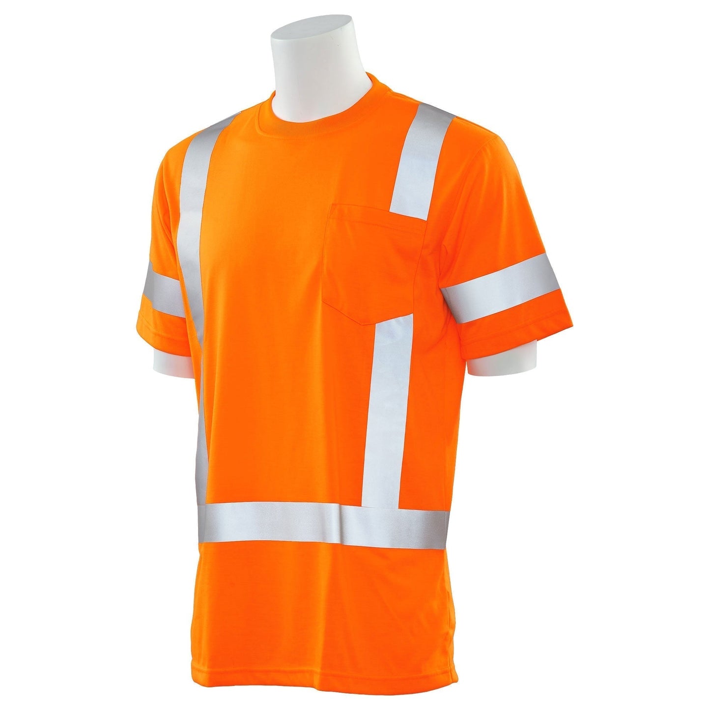 Yellow/Lime Safety Shirt - ERB - Reflective Trim