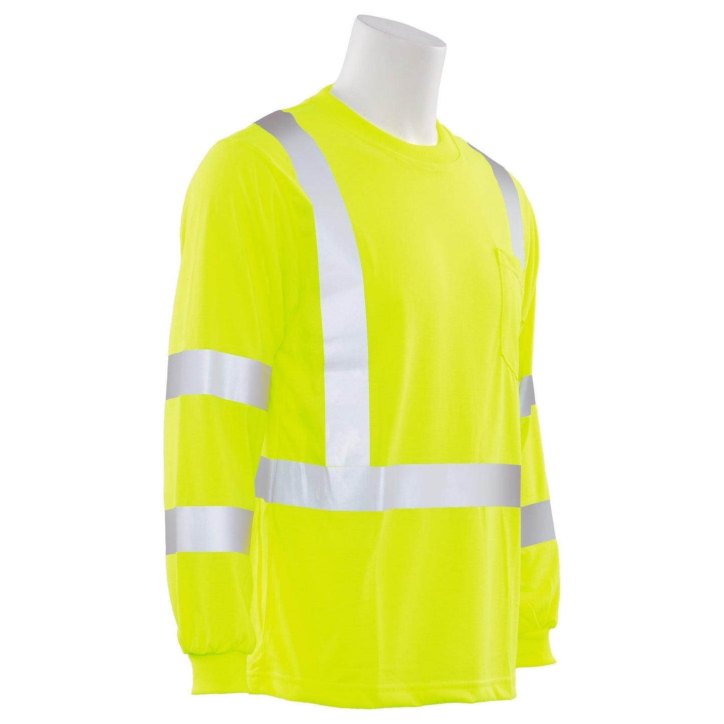 Yellow/Lime Safety Shirt - ERB - Moisture-Wicking