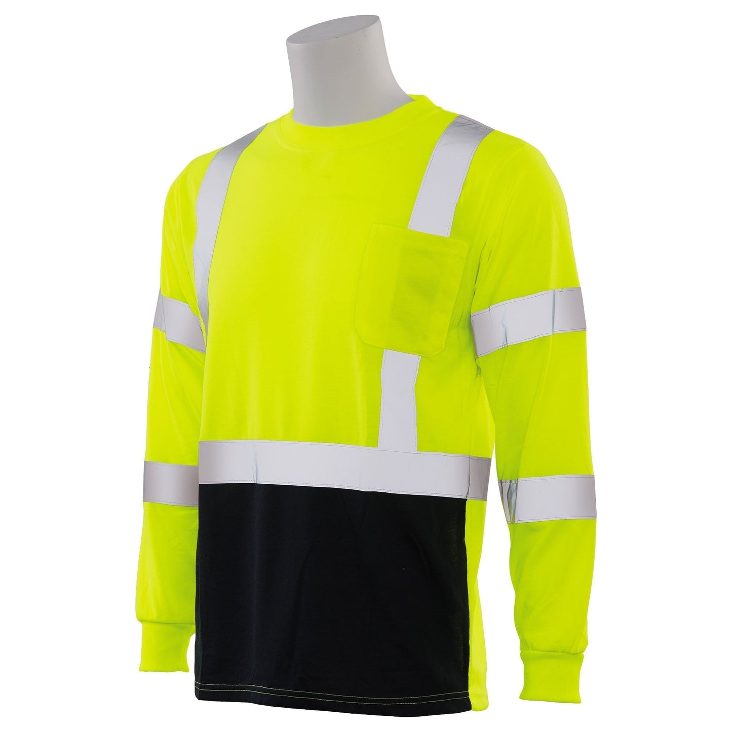 Yellow/Lime Safety Shirt - ERB - Moisture Wicking