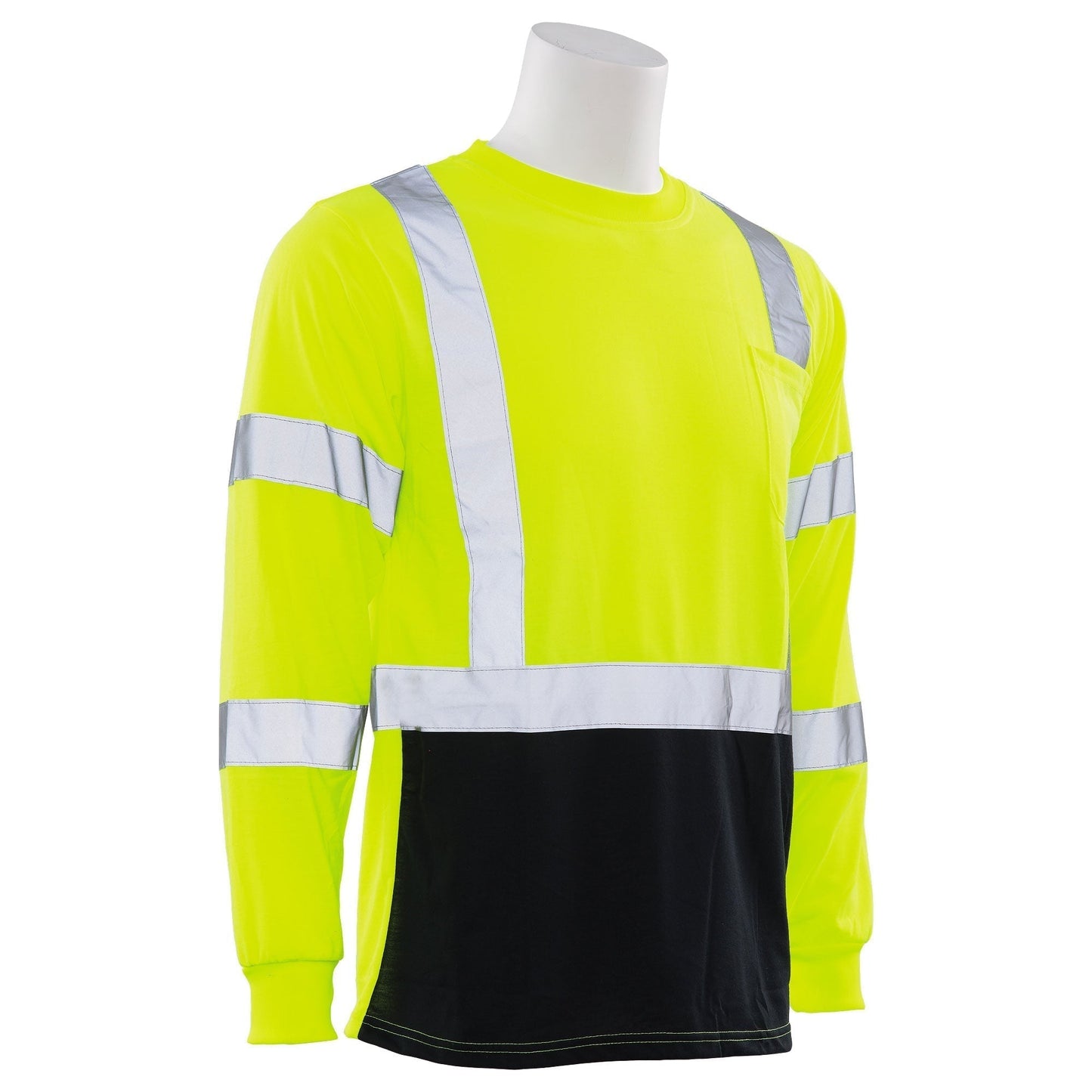 Yellow/Lime Safety Shirt - ERB - Moisture Wicking