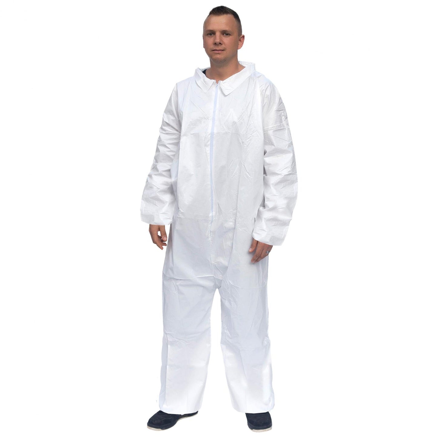 White Coveralls - ERB - Durable and Splash-Proof