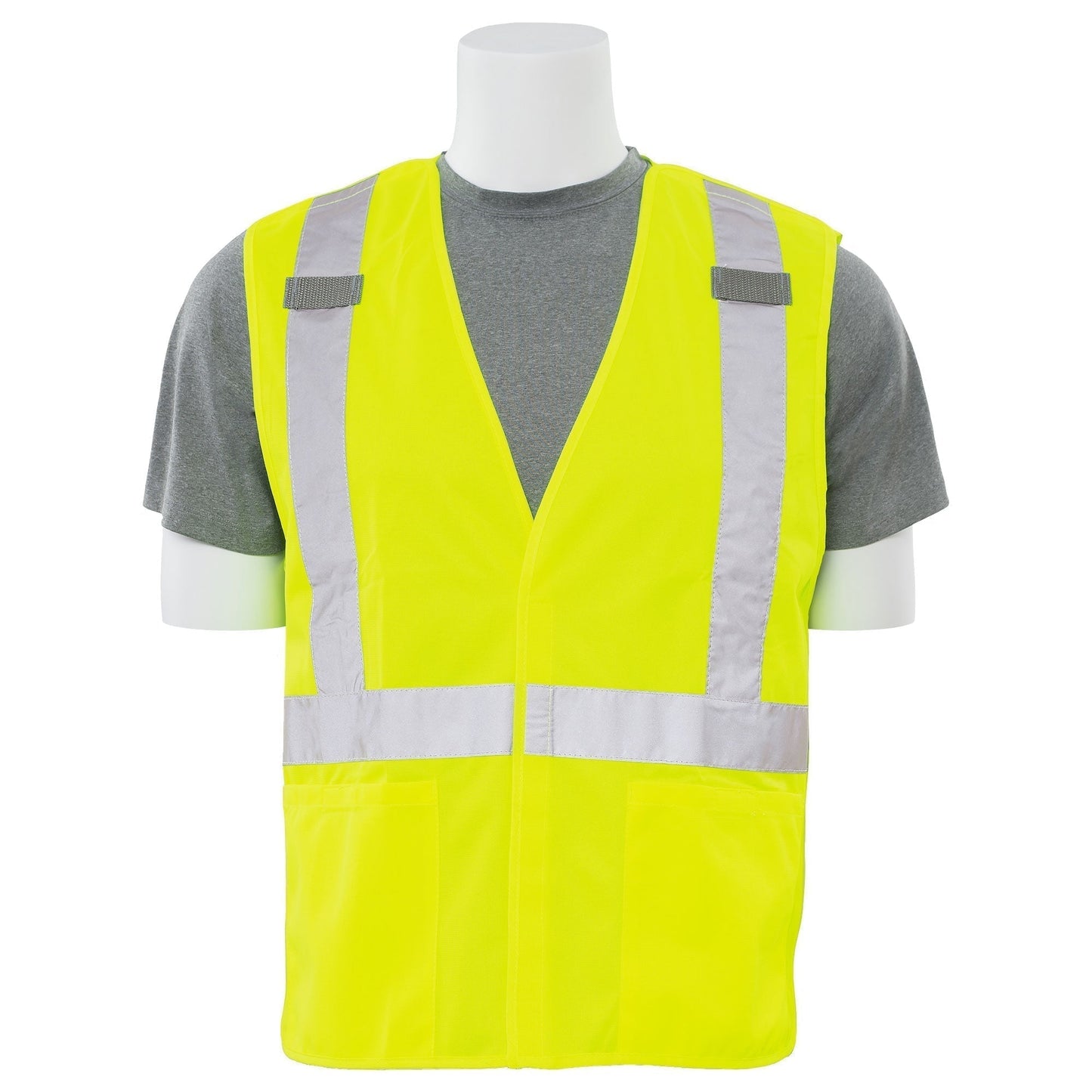 Yellow/Lime Safety Vest - ERB - Reflective Design