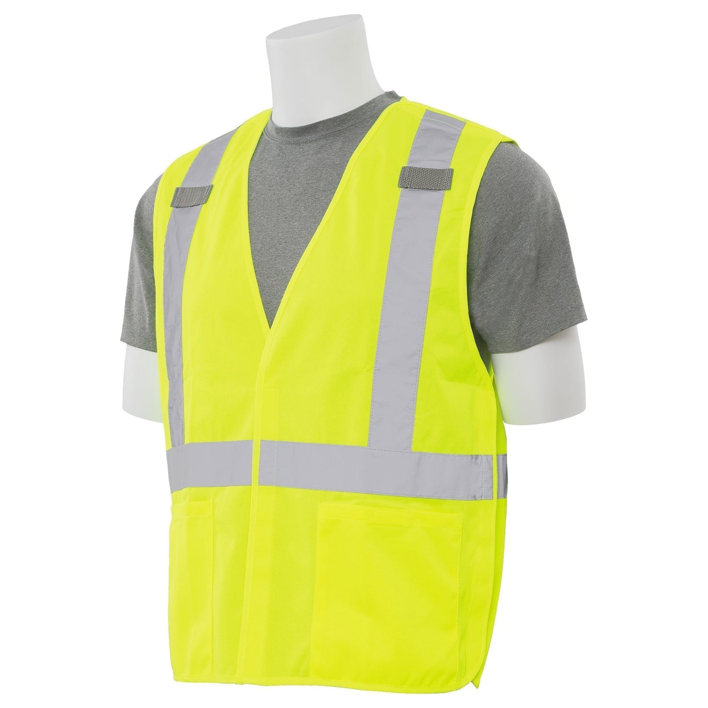 Yellow/Lime Safety Vest - ERB - Reflective Design
