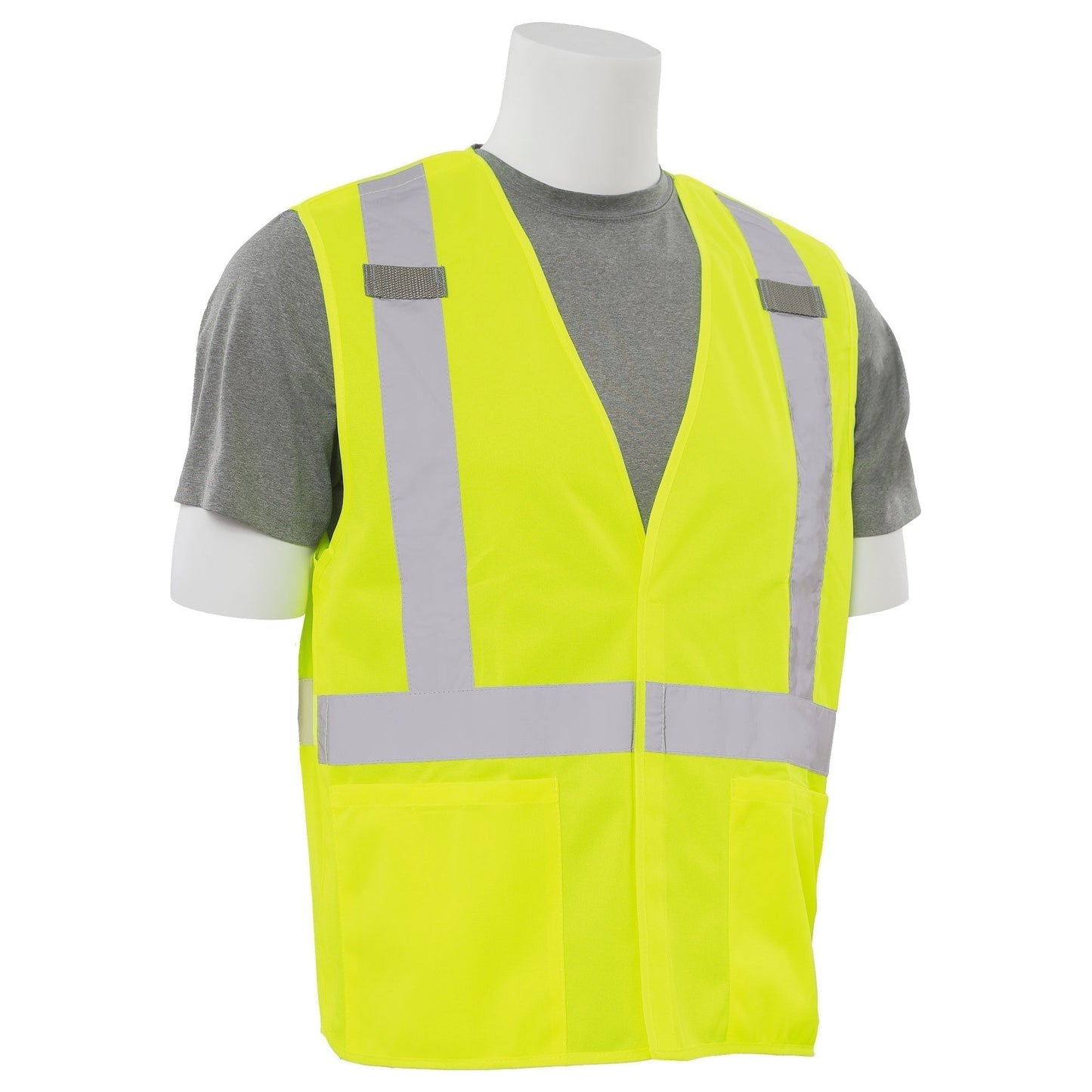 Yellow/Lime Safety Vest - ERB - Reflective Design