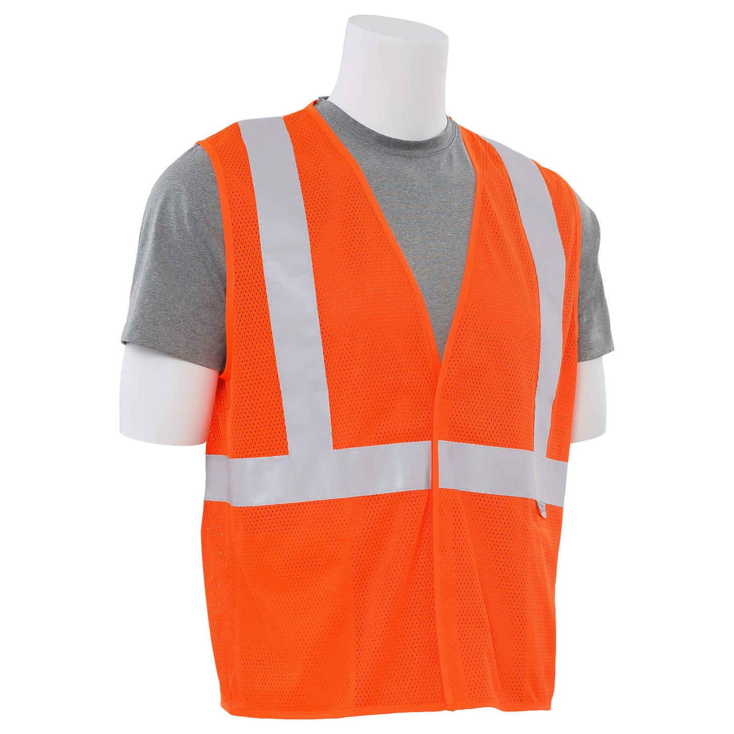 Yellow/Lime Safety Vest - ERB - Reflective Mesh
