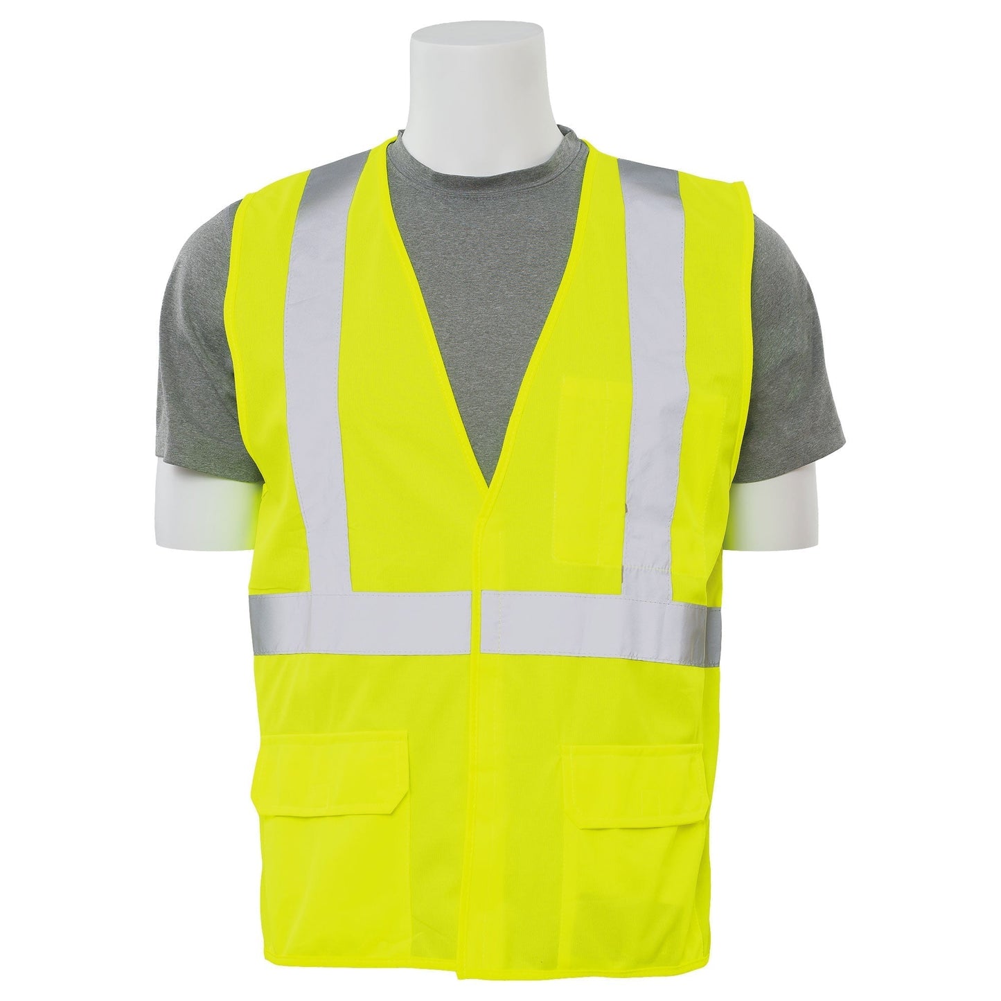 Yellow/Lime Safety Vests - ERB - Self Extinguishing