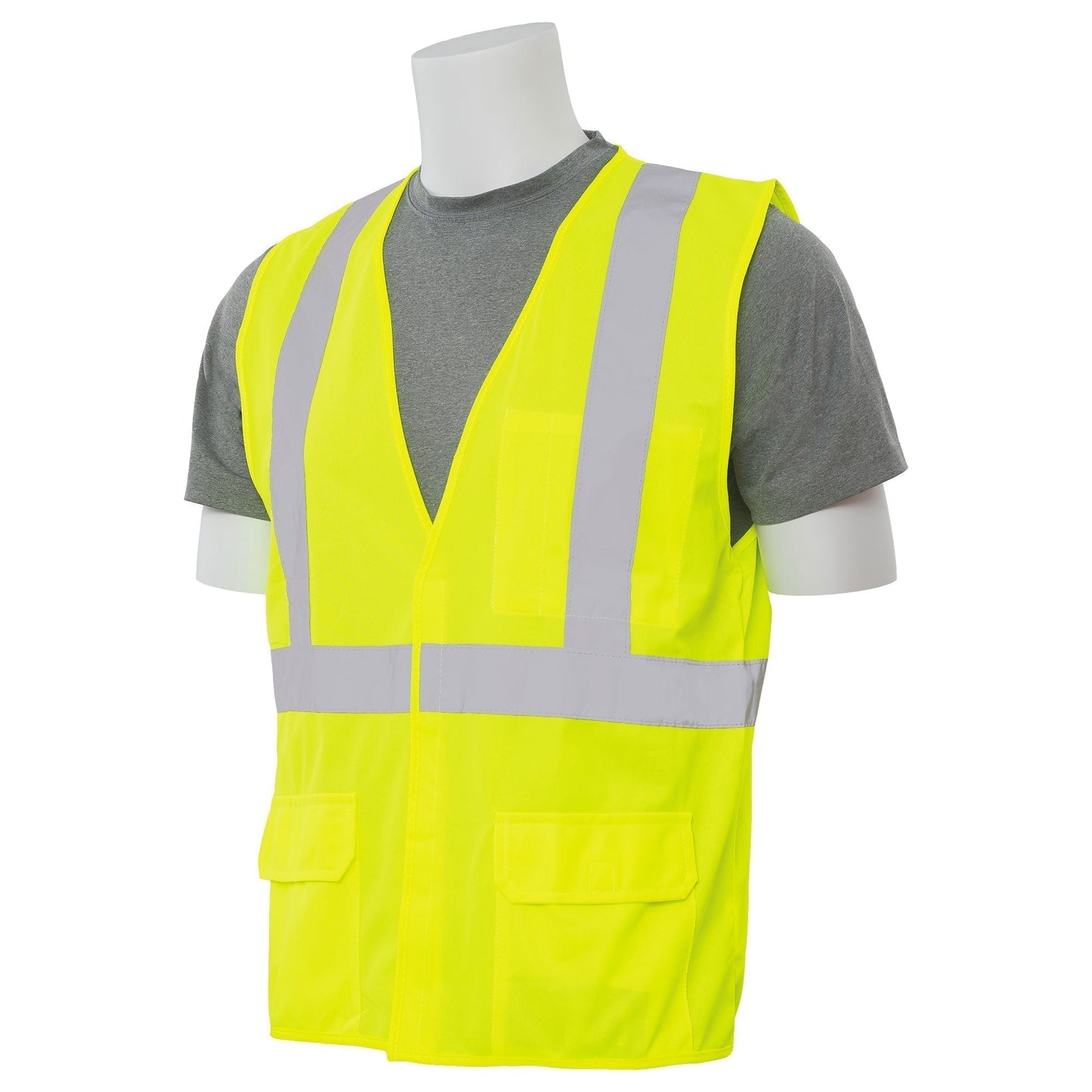 Yellow/Lime Safety Vests - ERB - Self Extinguishing