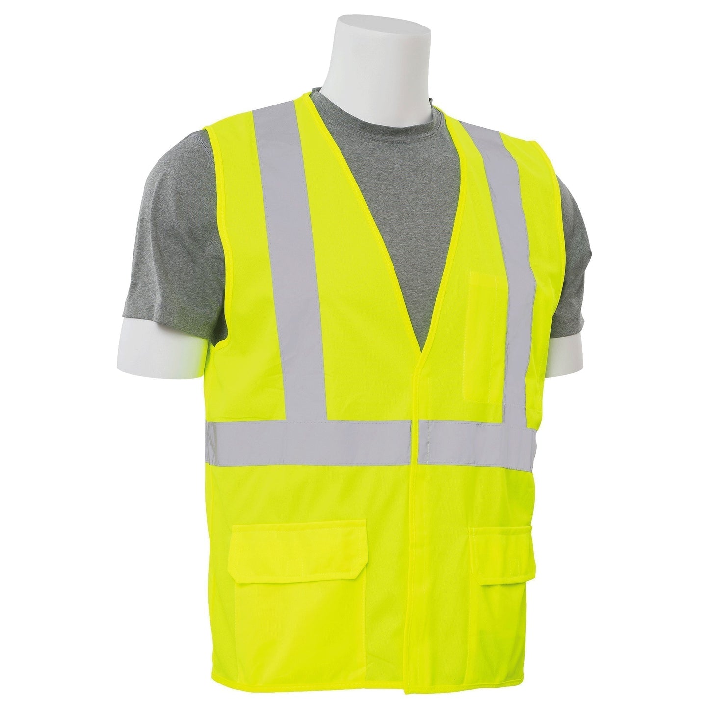 Yellow/Lime Safety Vests - ERB - Self Extinguishing