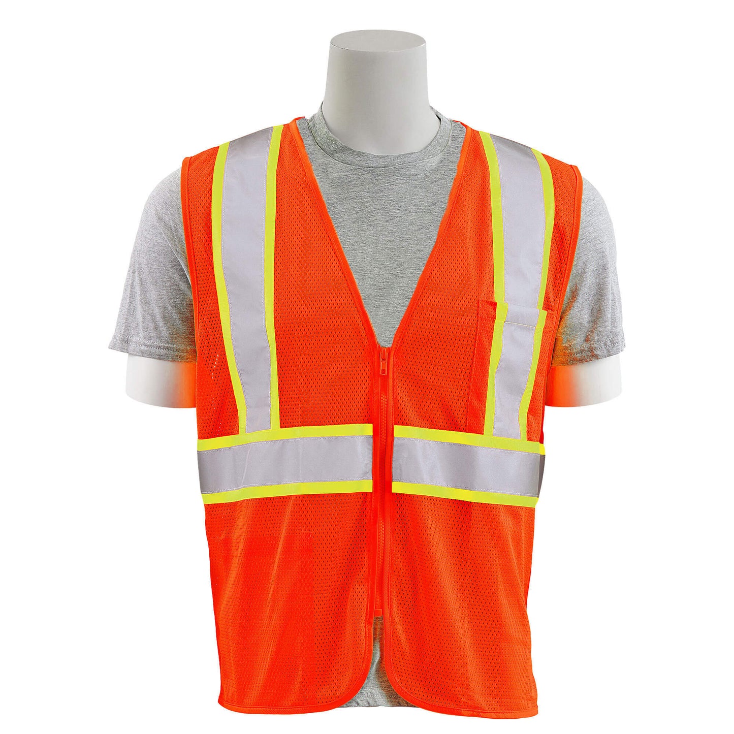 Yellow/Lime Safety Vests - ERB - Reflective Material