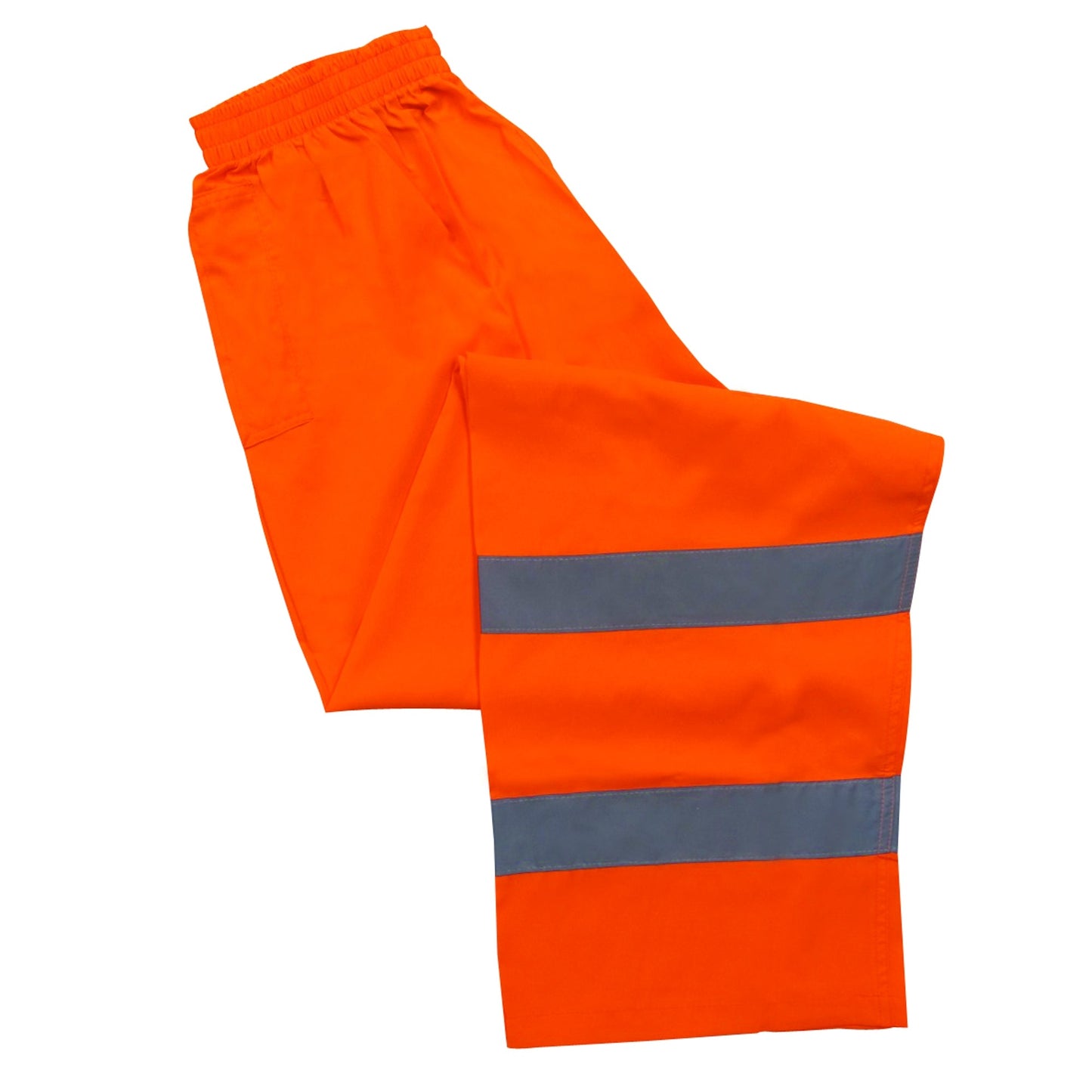 Yellow/Lime Safety Pants - ERB - Lightweight Polyester