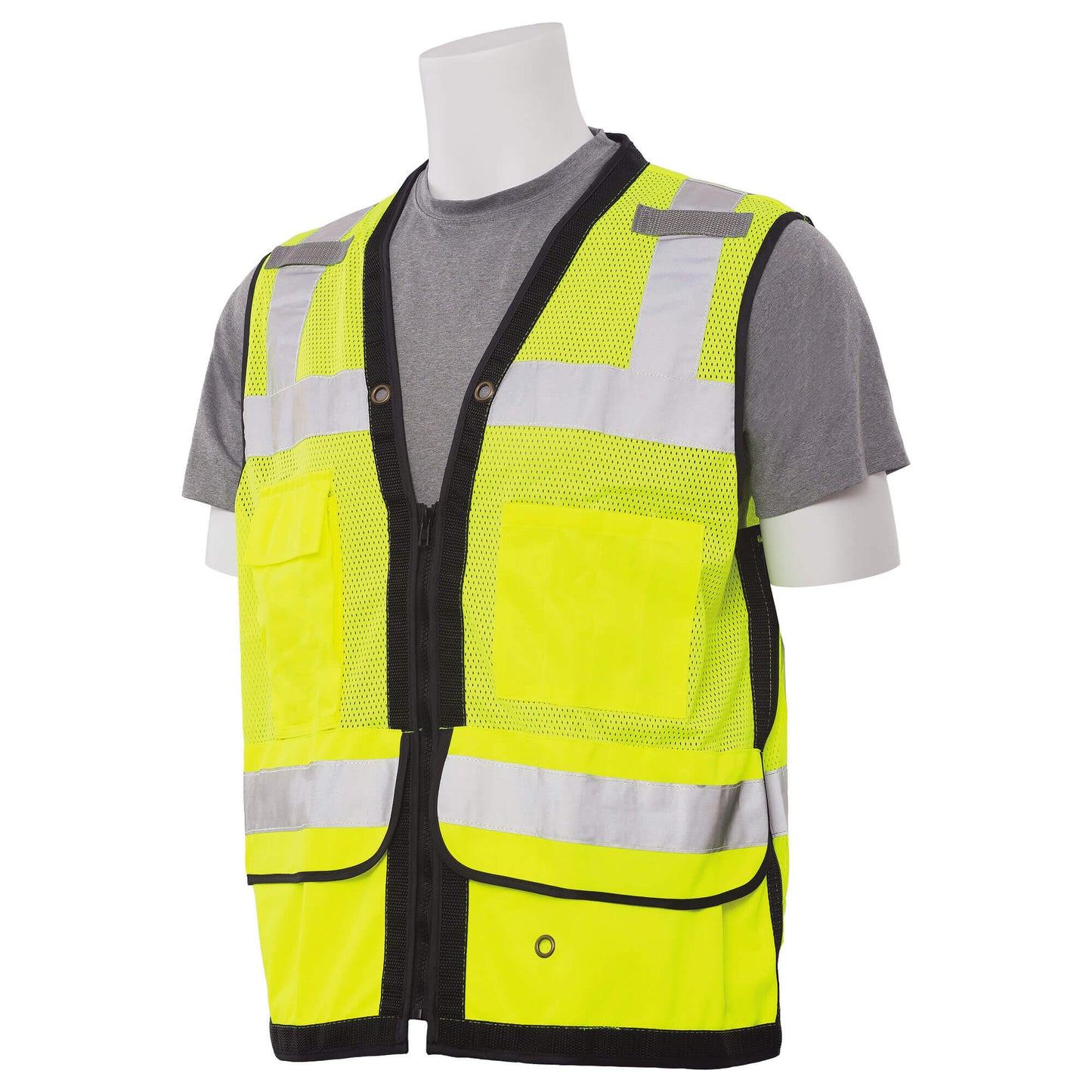 Orange Safety Vests - ERB - Heavy Duty Mesh Design