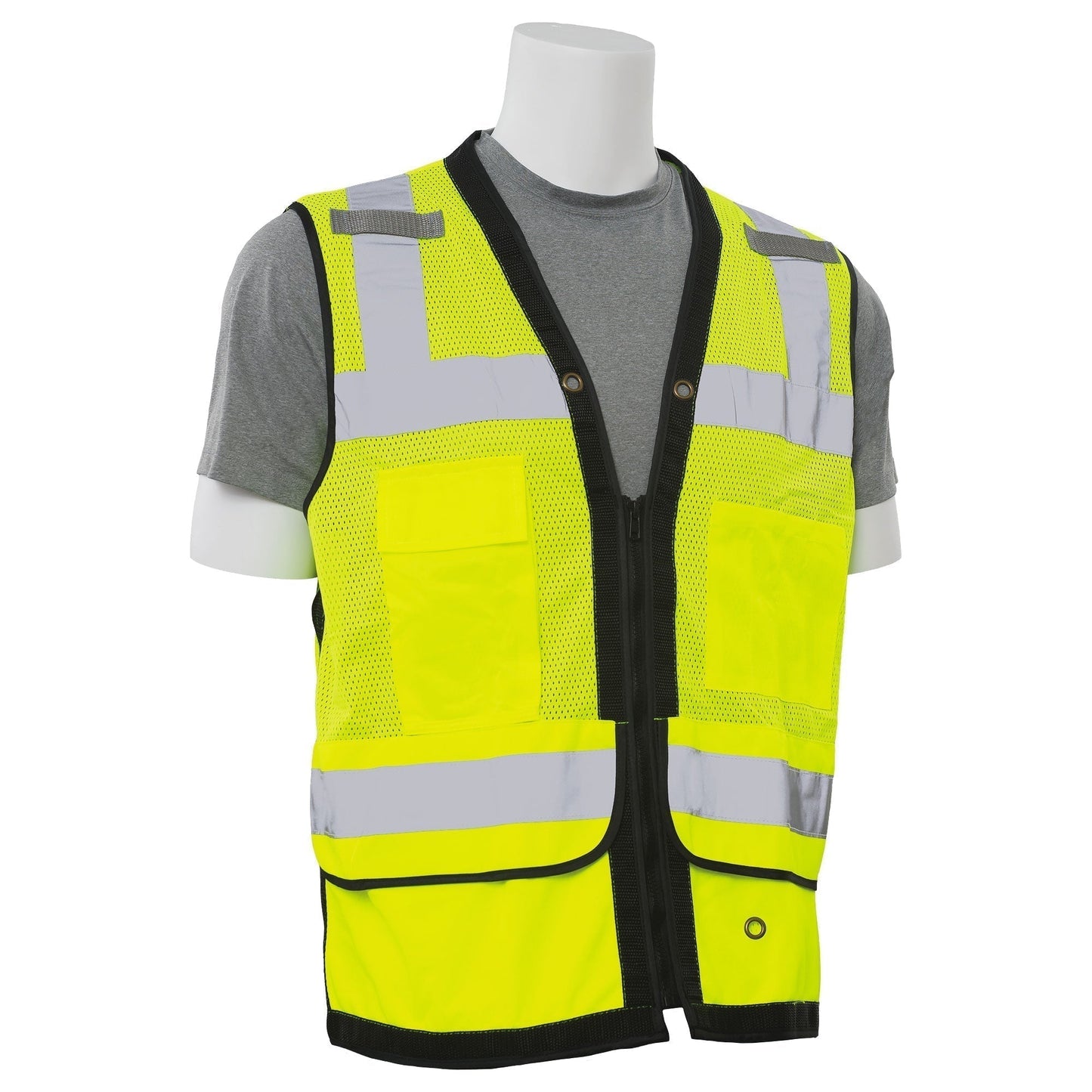 Orange Safety Vests - ERB - Heavy Duty Mesh Design