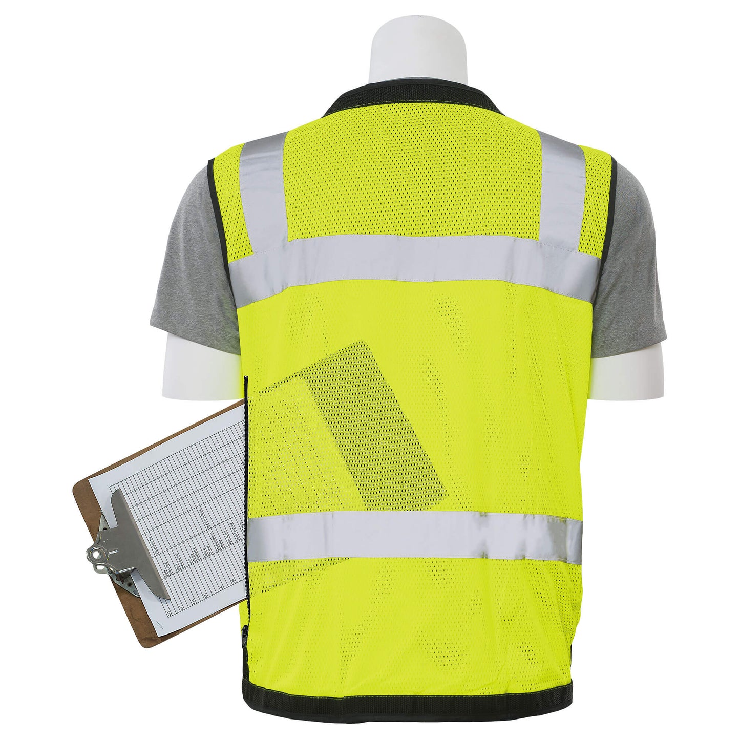 Orange Safety Vests - ERB - Heavy Duty Mesh Design