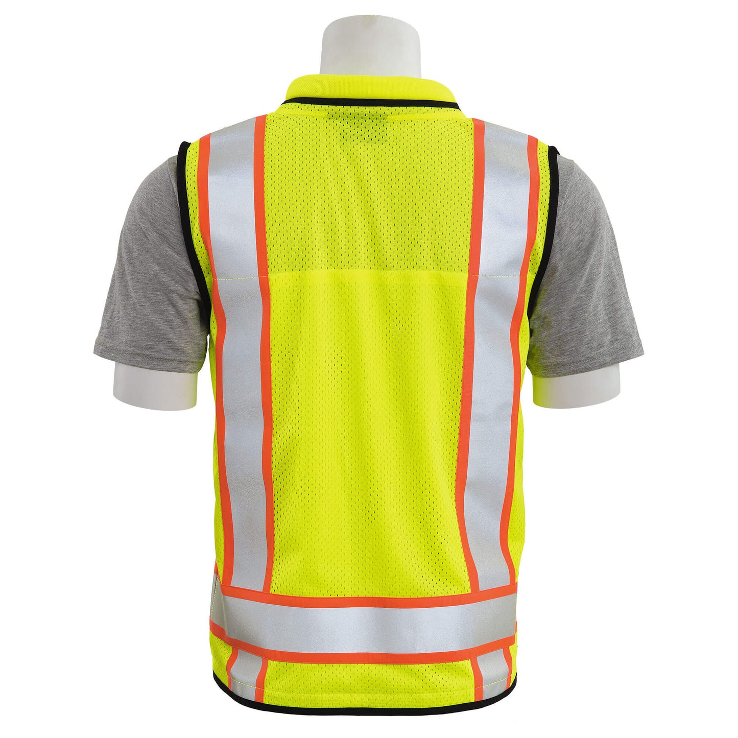 Yellow/Lime Safety Vests - ERB - Padded Comfort Collar