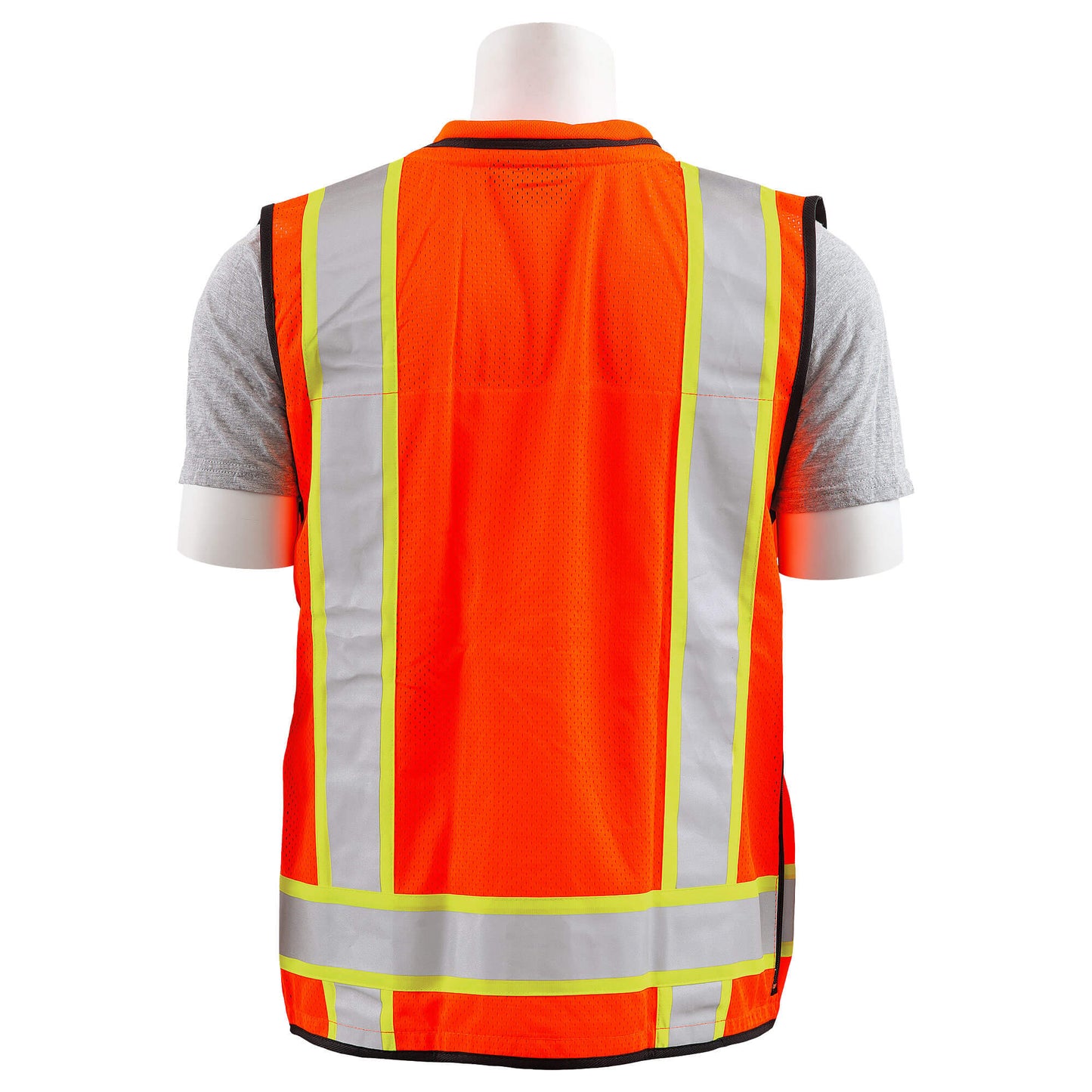 Yellow/Lime Safety Vests - ERB - Padded Comfort Collar