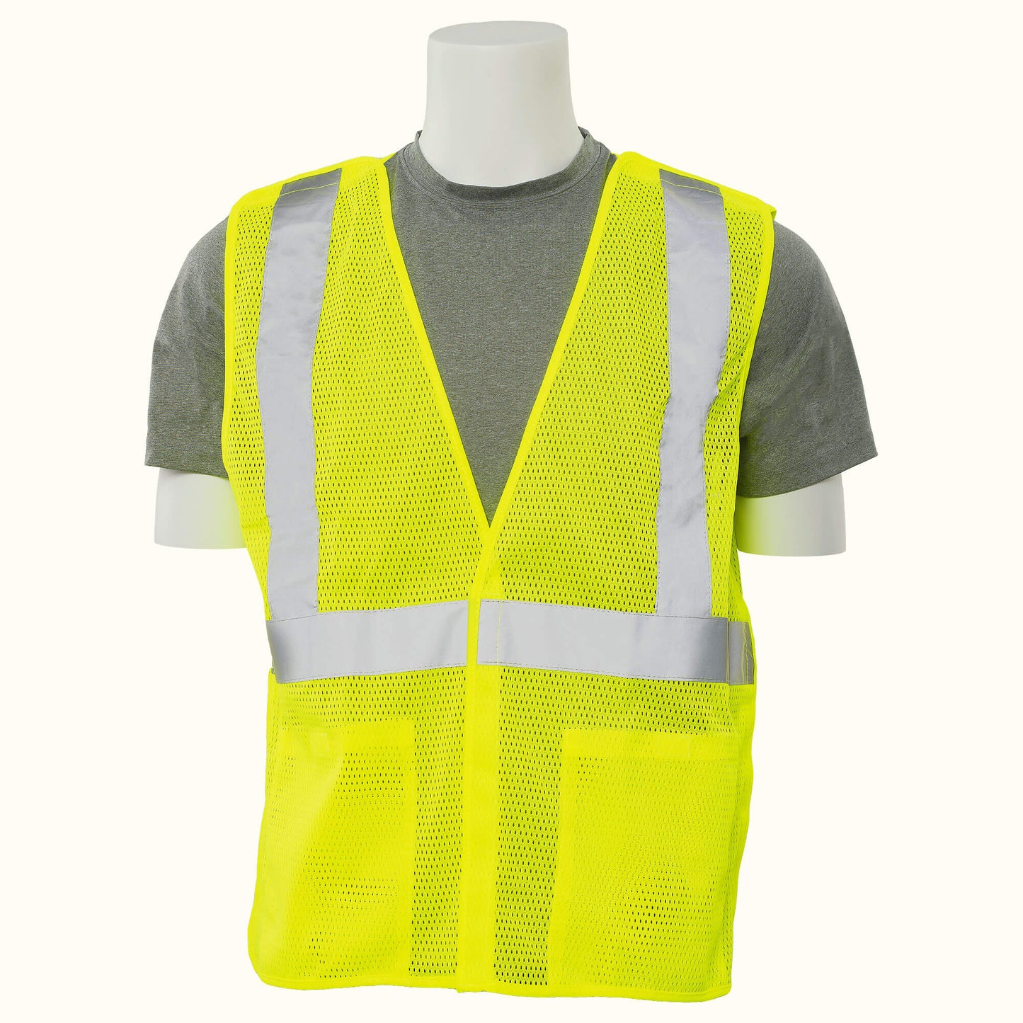 Yellow/Lime Safety Vest - ERB - Breakaway Design