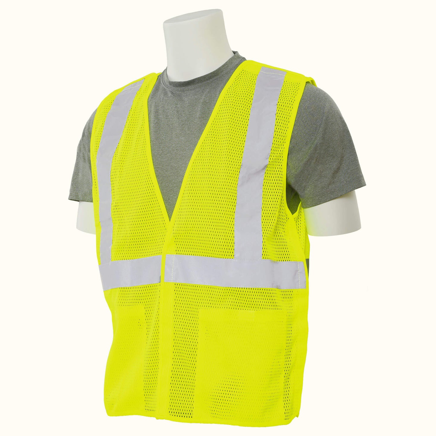 Yellow/Lime Safety Vest - ERB - Breakaway Design