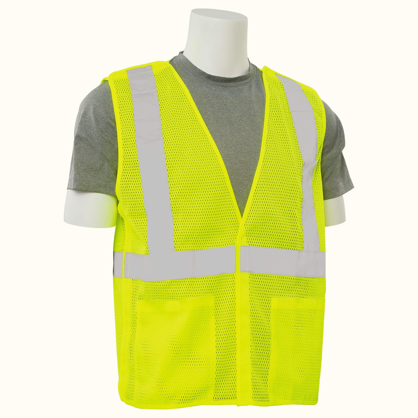 Yellow/Lime Safety Vest - ERB - Breakaway Design