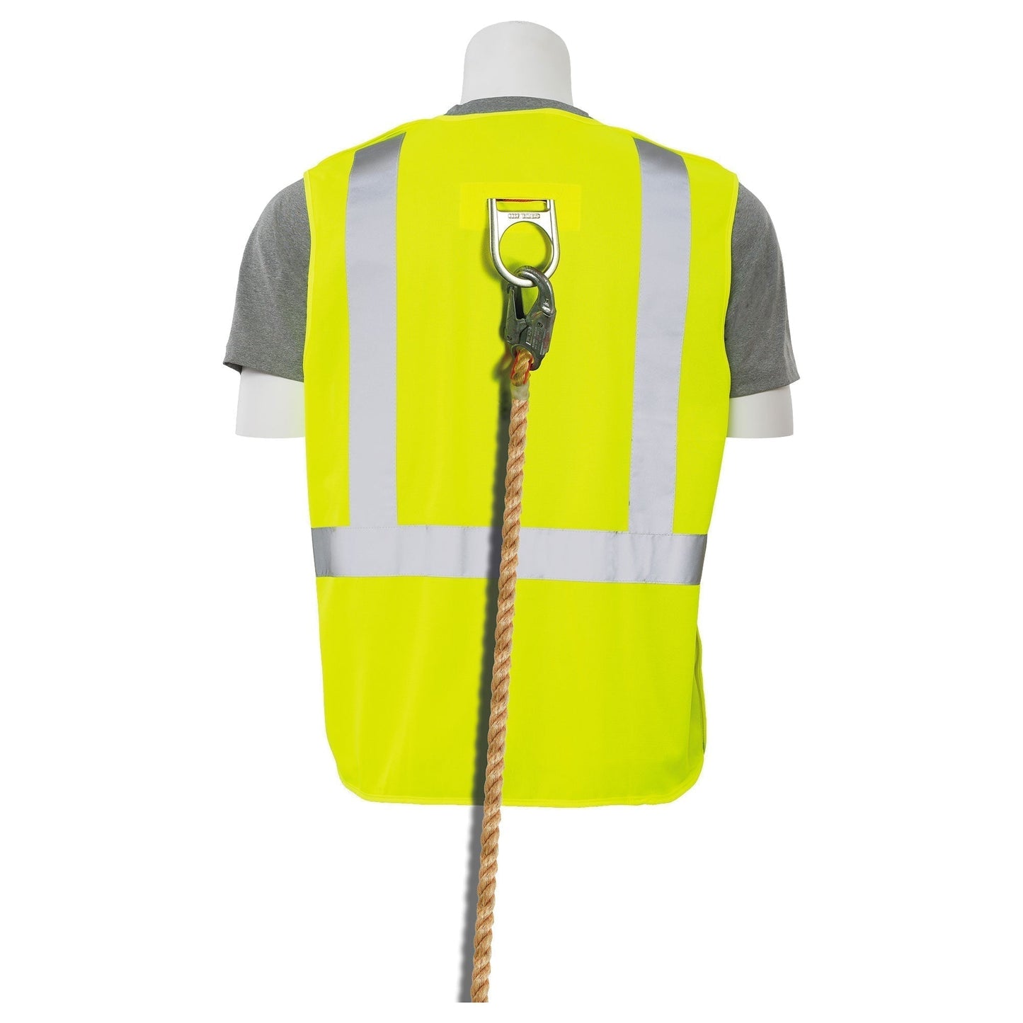 Yellow/Lime Safety Vest - ERB - Breakaway Design