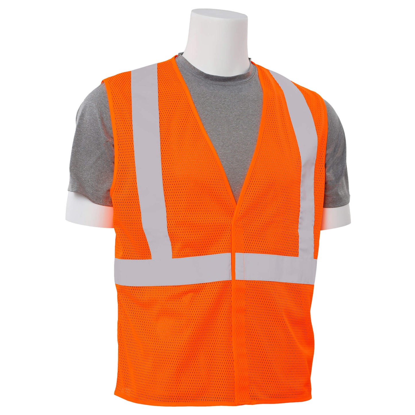 Yellow/Lime Safety Vests - ERB - Durable Mesh Design