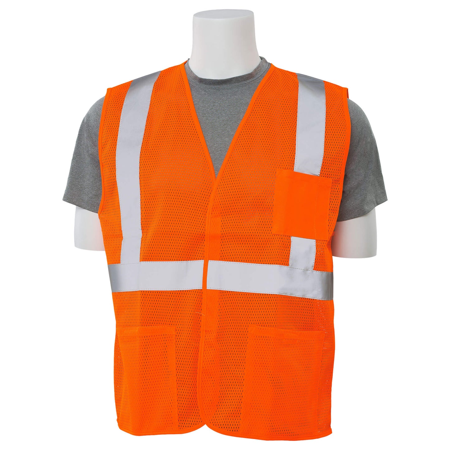 Yellow/Lime Safety Vest - ERB - Mesh Economy Design