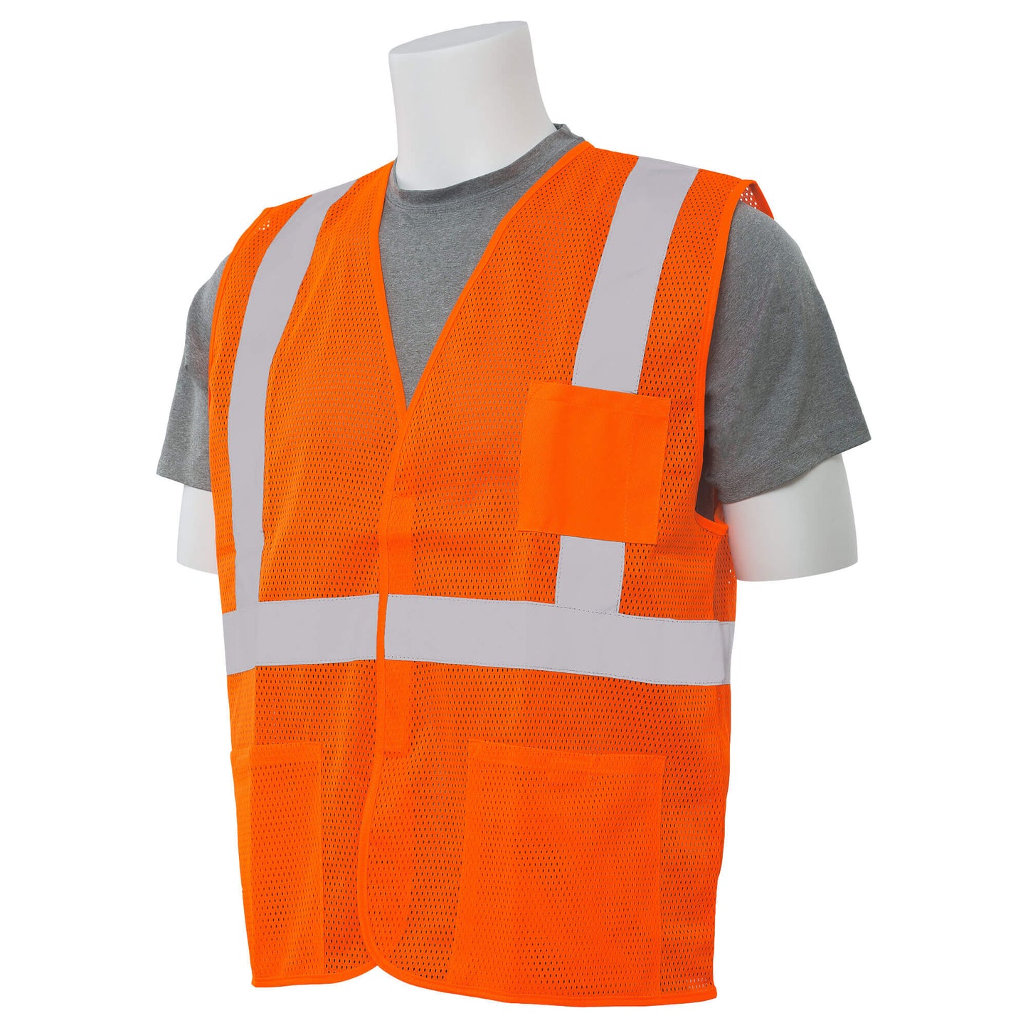 Yellow/Lime Safety Vest - ERB - Mesh Economy Design