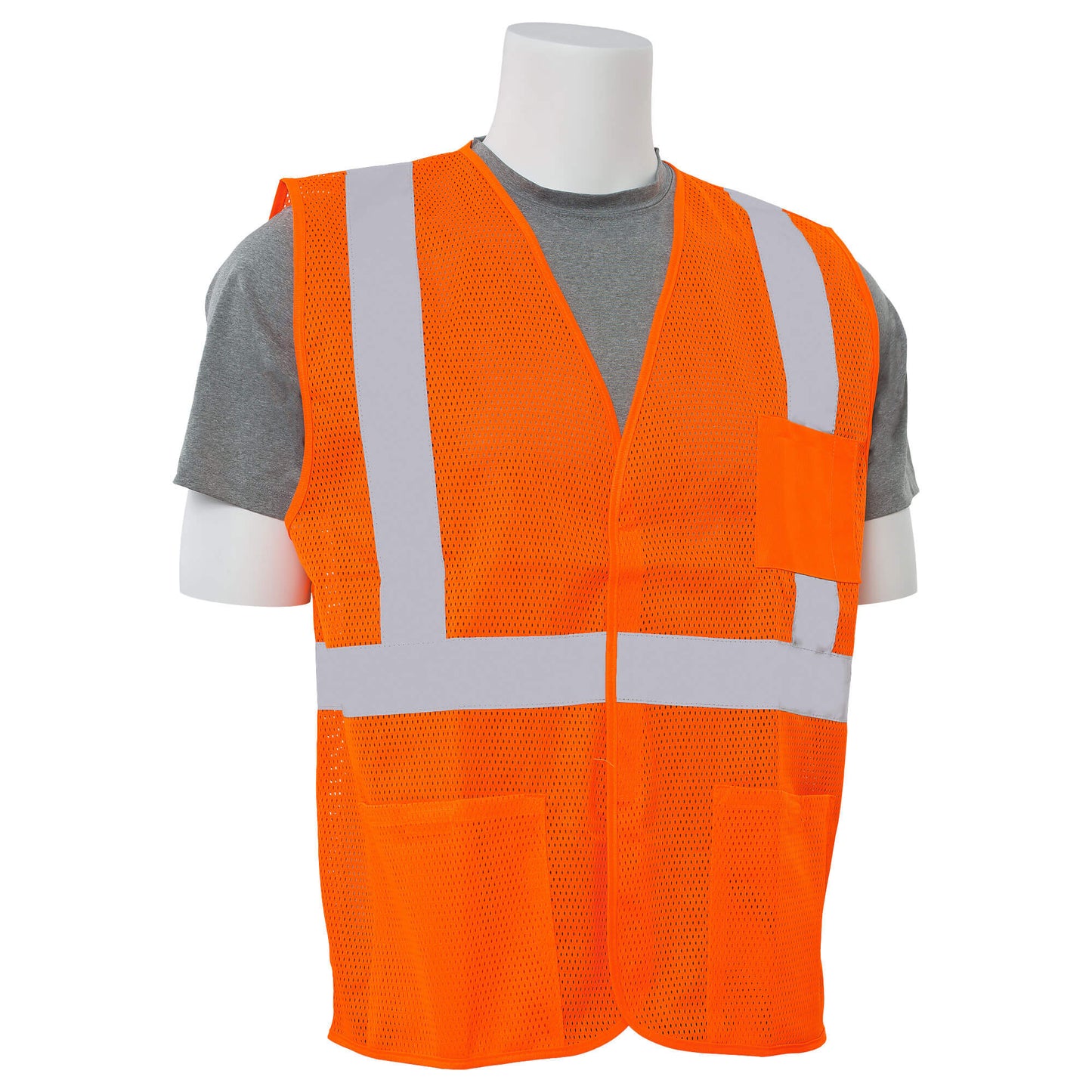 Yellow/Lime Safety Vest - ERB - Mesh Economy Design