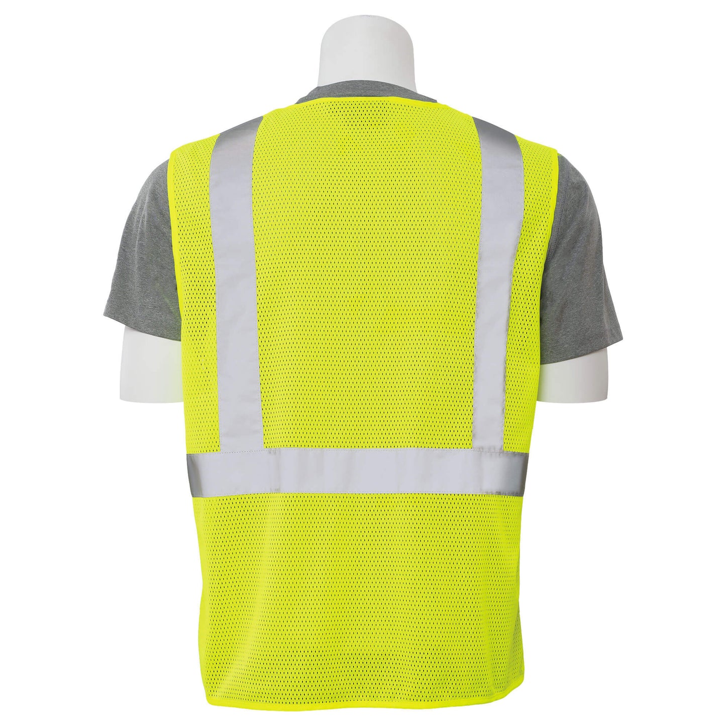 Yellow/Lime Safety Vest - ERB by Delta Plus - Mesh Material