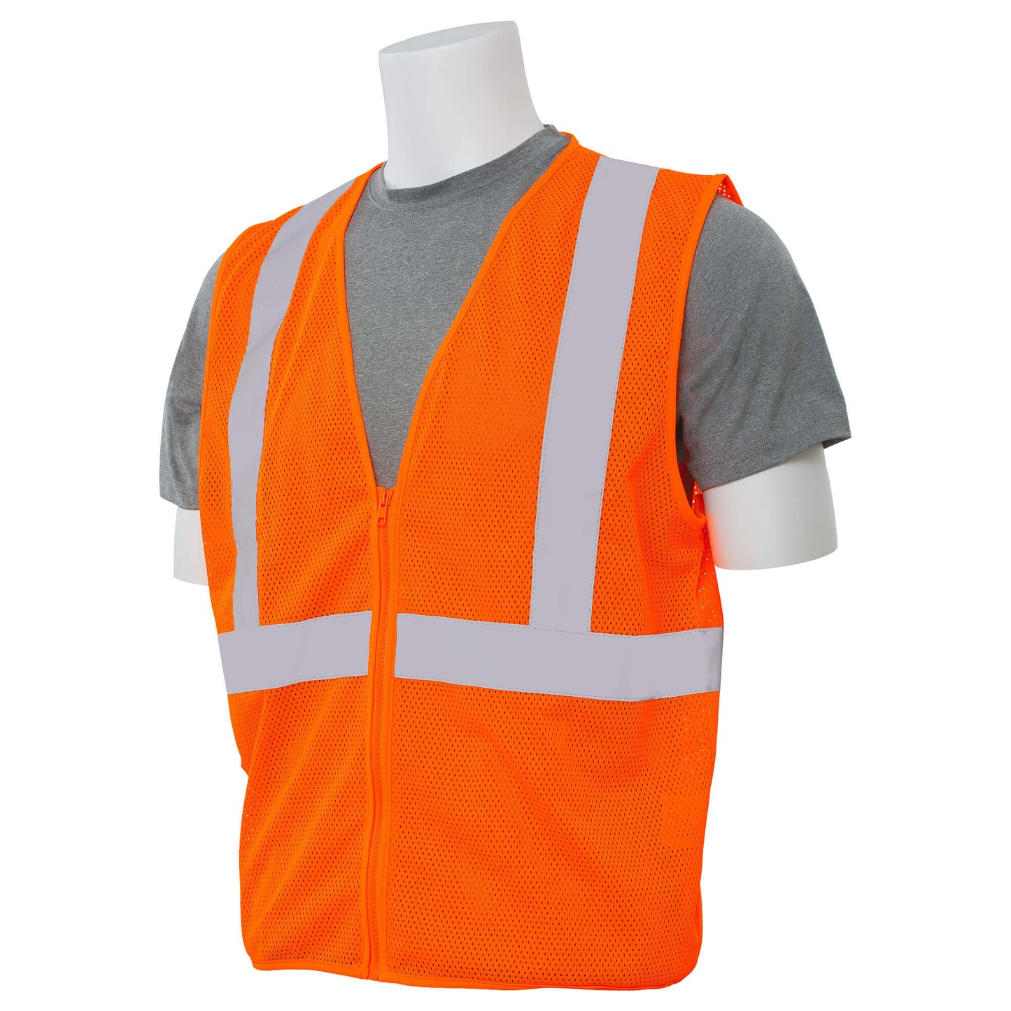 Yellow/Lime Safety Vest - ERB by Delta Plus - Mesh Material