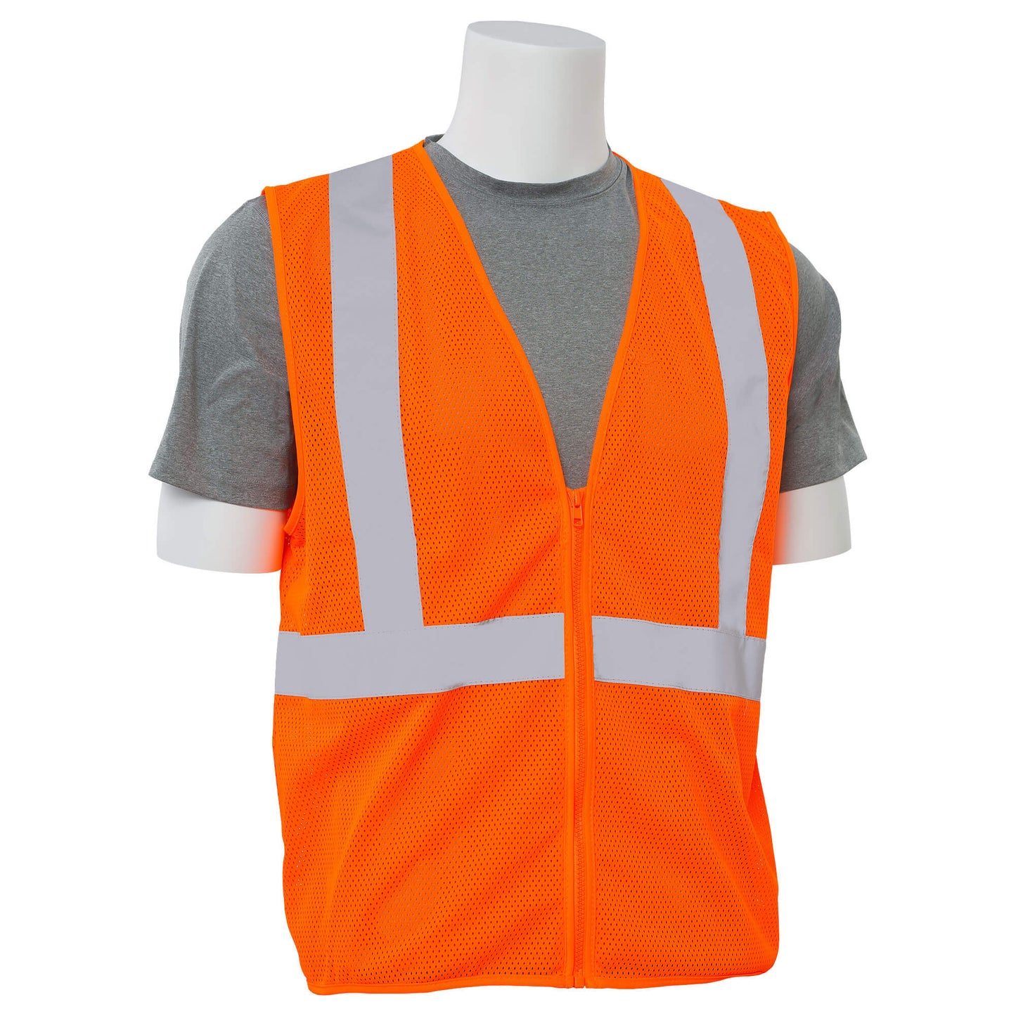 Yellow/Lime Safety Vest - ERB by Delta Plus - Mesh Material