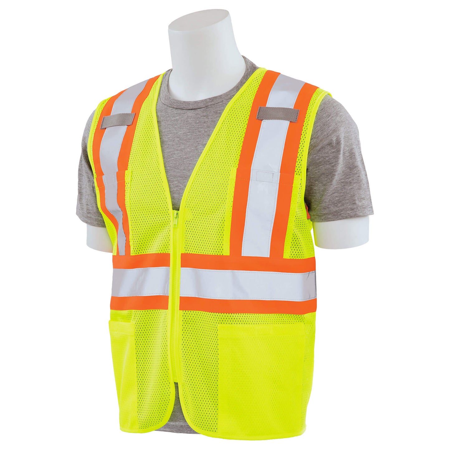 Yellow/Lime Safety Vest - ERB - Two-Tone Design