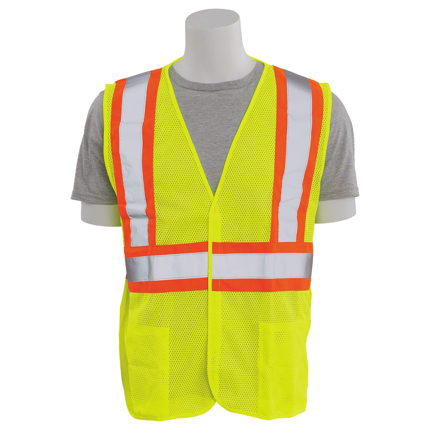 Yellow/Lime Safety Vests - ERB - ANSI Compliant