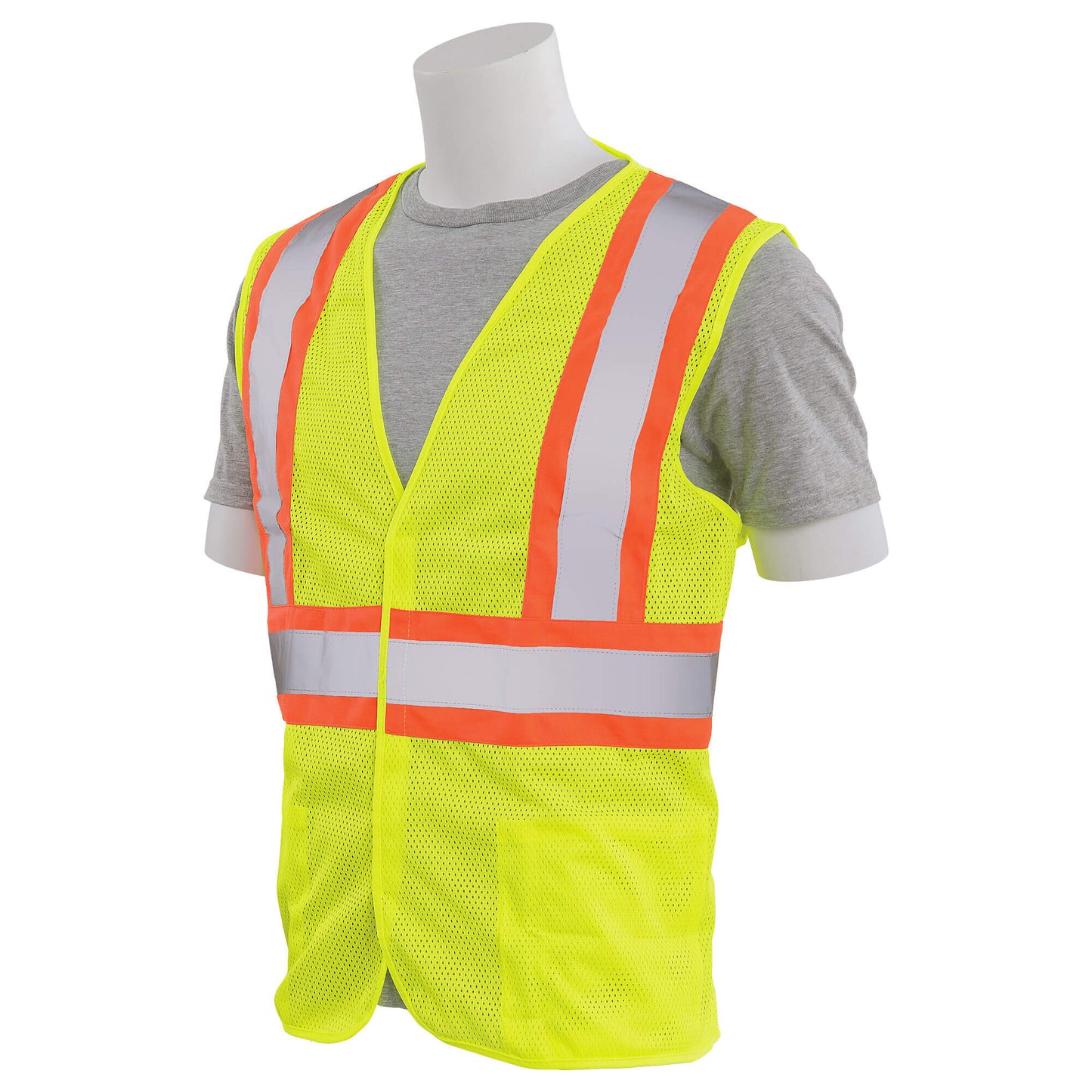 Yellow/Lime Safety Vests - ERB - ANSI Compliant