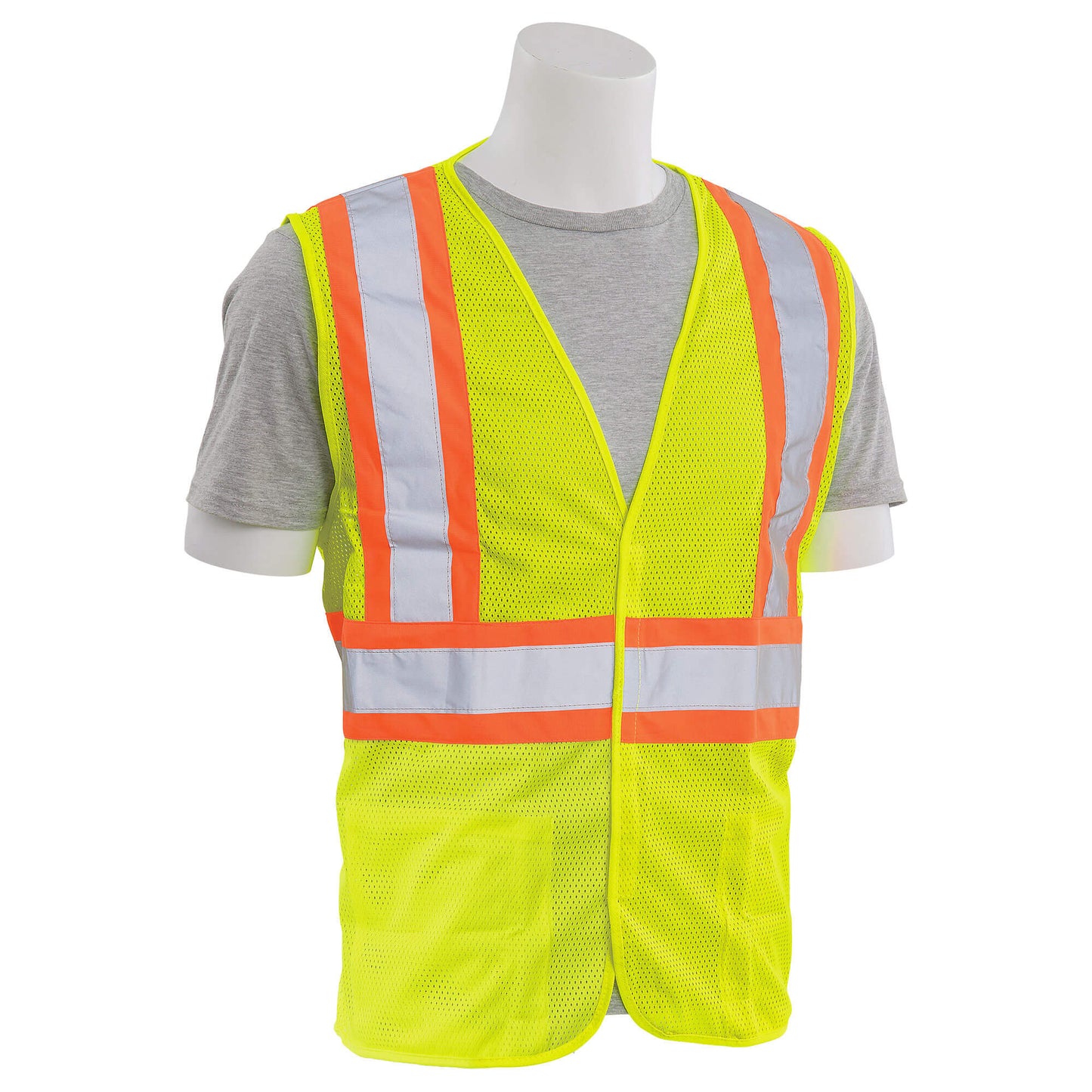 Yellow/Lime Safety Vests - ERB - ANSI Compliant
