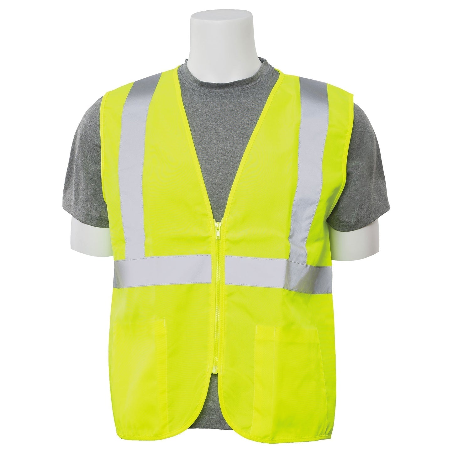 Yellow/Lime Safety Vests - ERB - Reflective Economy