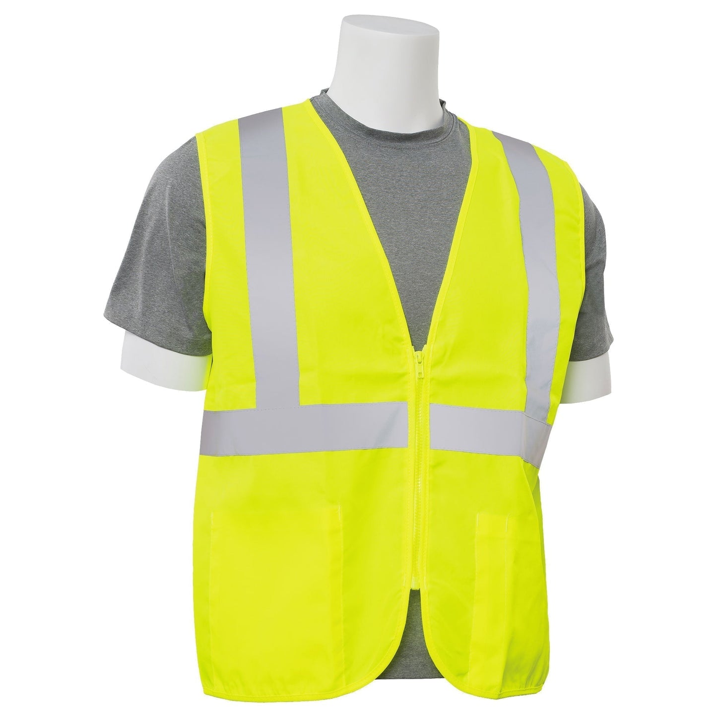 Yellow/Lime Safety Vests - ERB - Reflective Economy