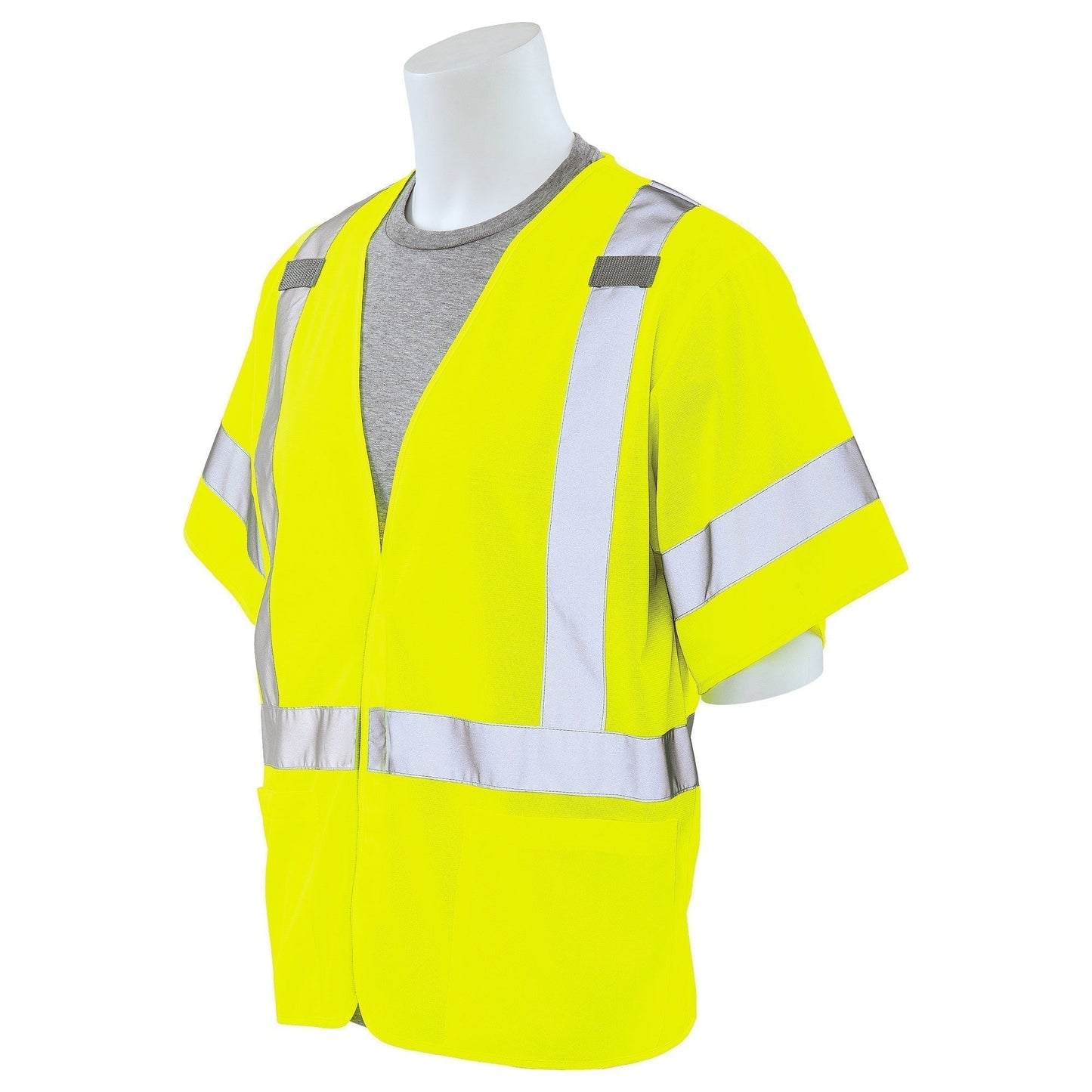 Yellow/Lime Safety Vests - ERB - Reflective Design