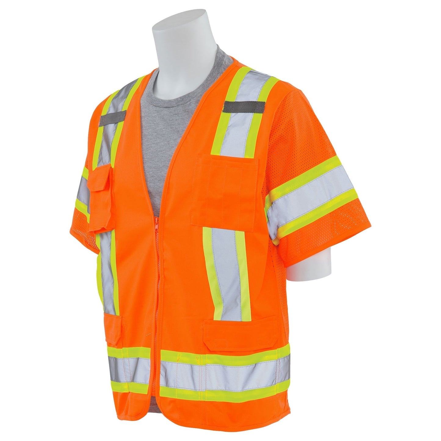 Yellow/Lime Safety Vests - ERB - Class 3 Two-Tone