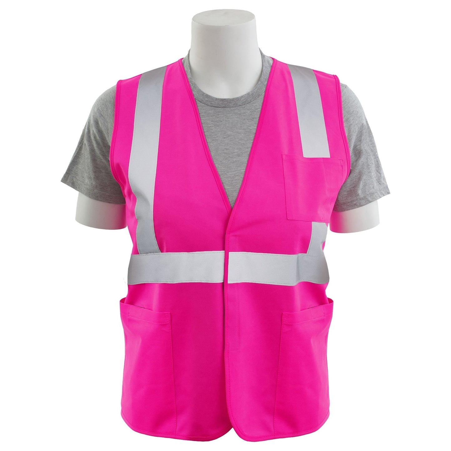 Pink Safety Vest - ERB - Bold Polyester Design