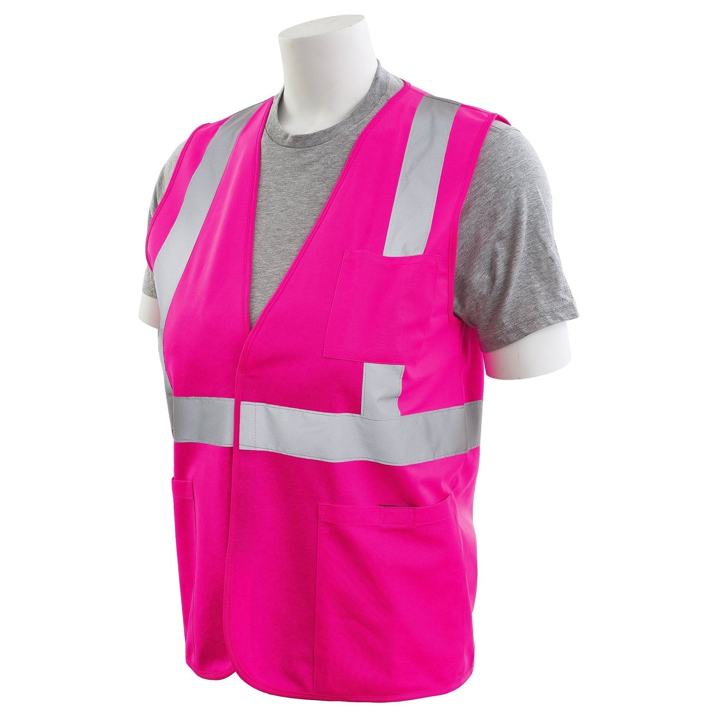Pink Safety Vest - ERB - Bold Polyester Design