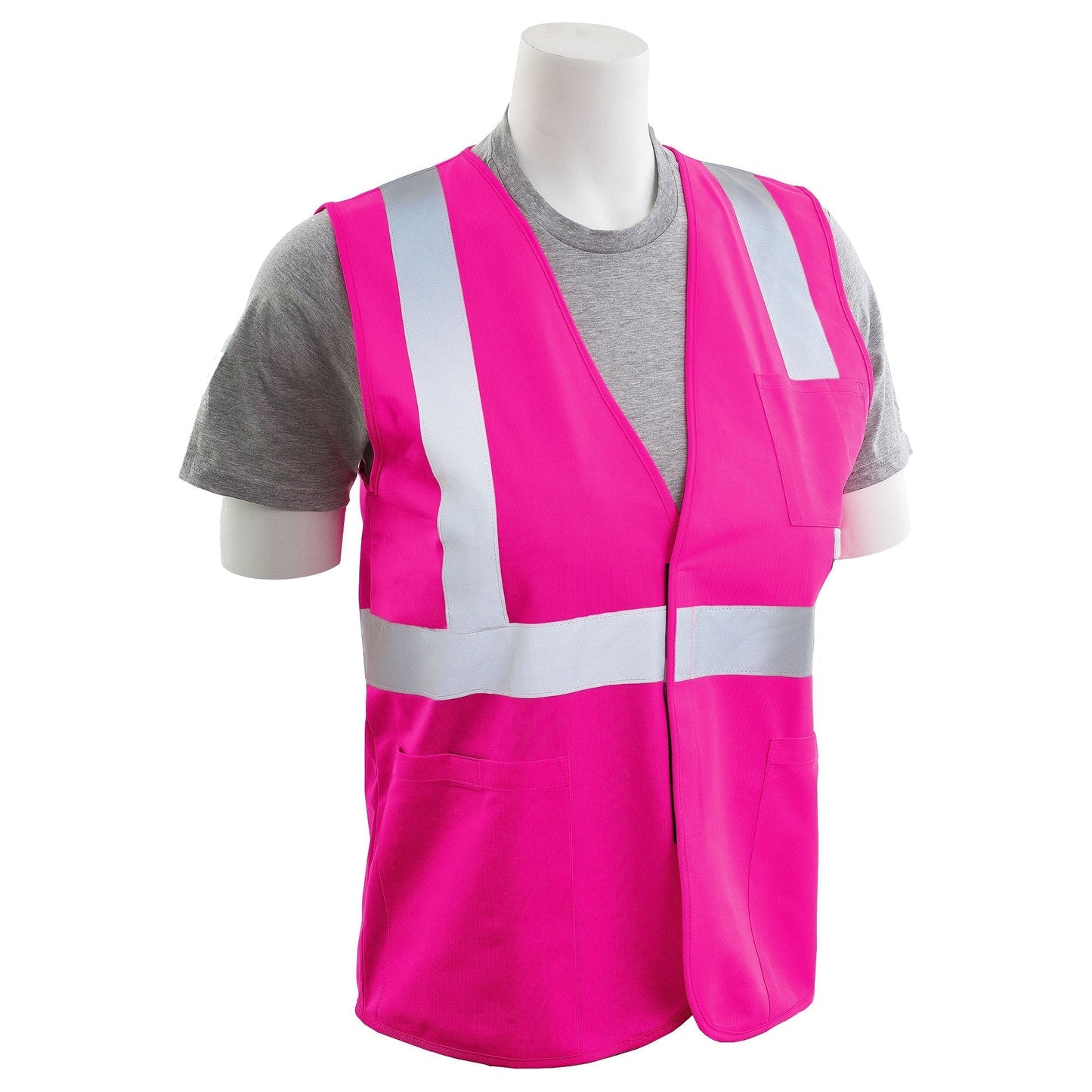 Pink Safety Vest - ERB - Bold Polyester Design