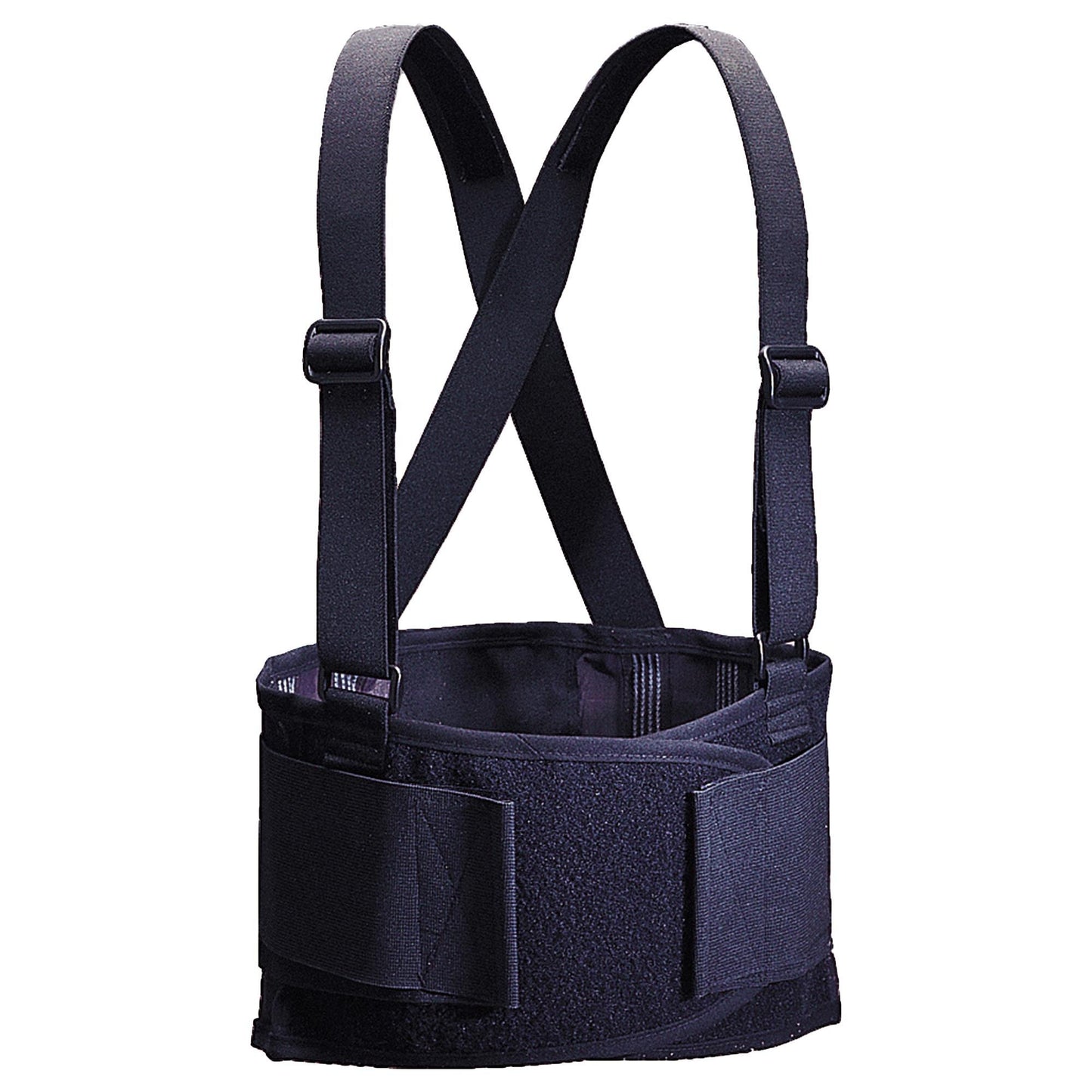 Black Back Supports - ERB - Adjustable Velcro Closure