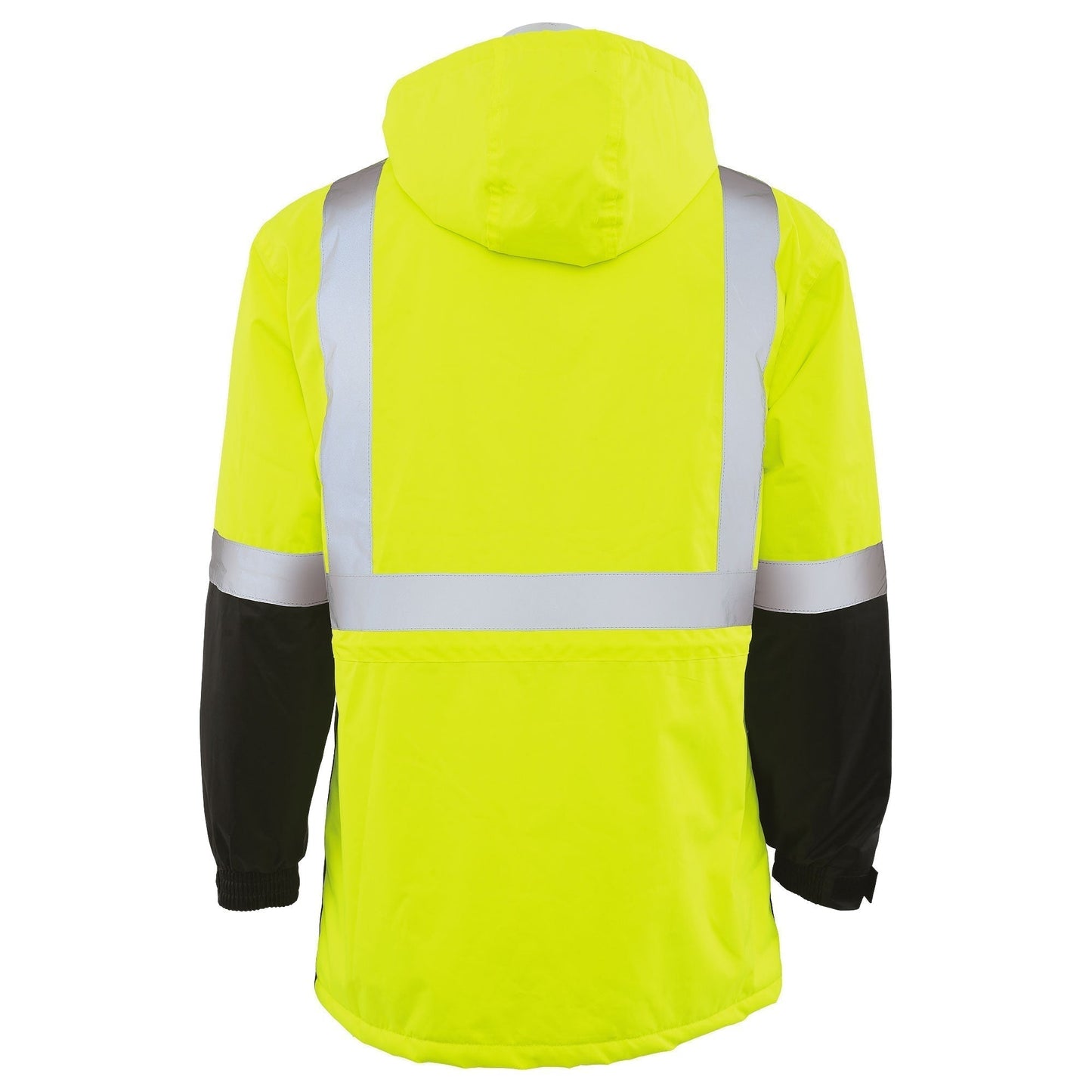 Yellow/Lime Safety Jacket - ERB - Waterproof Protection